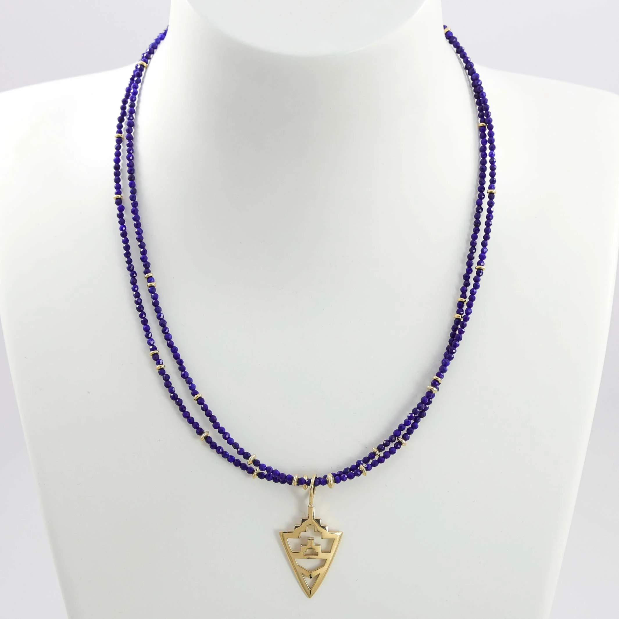 Gold Arrowhead Pendant - Image 4