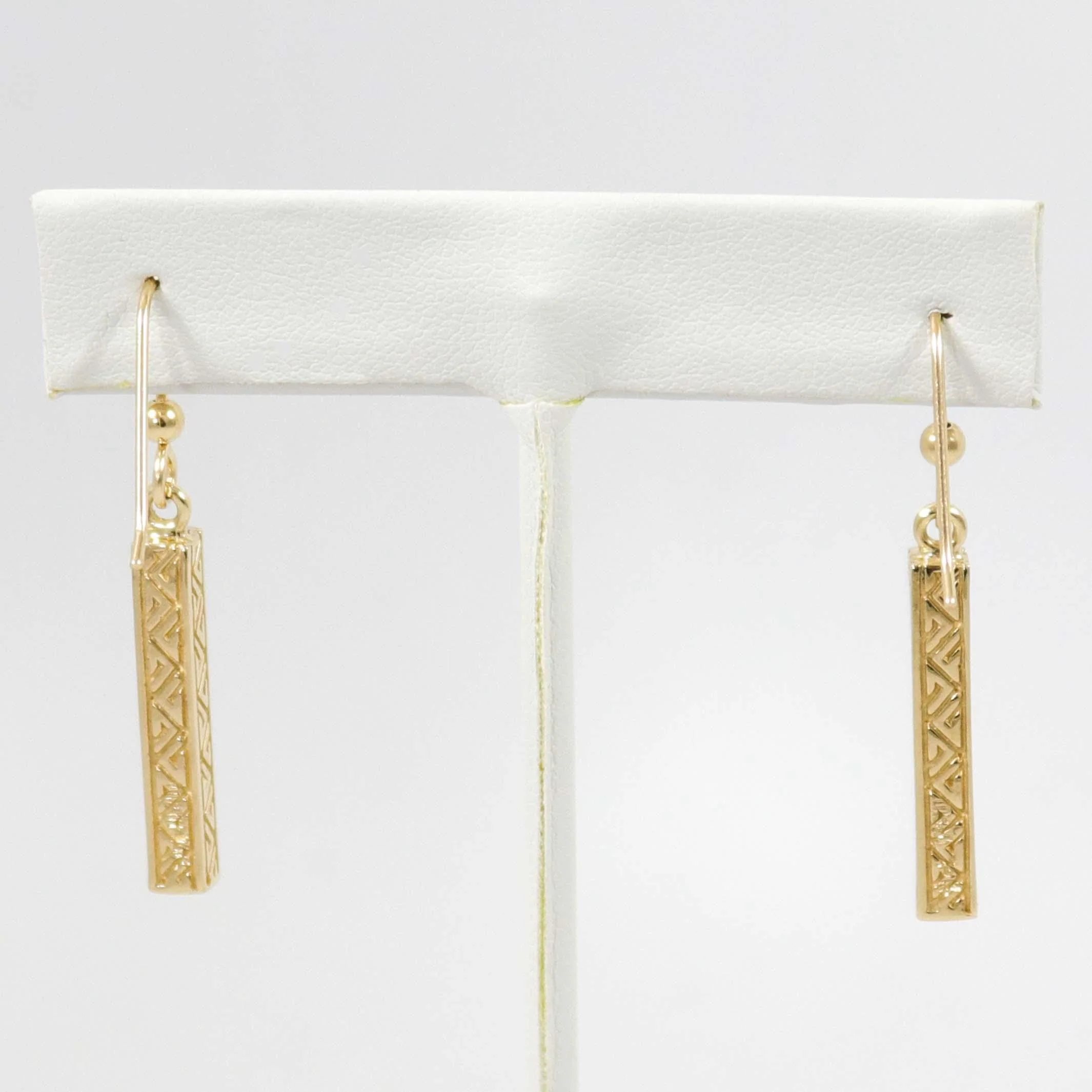Gold Dancing Stick Earrings - Image 2
