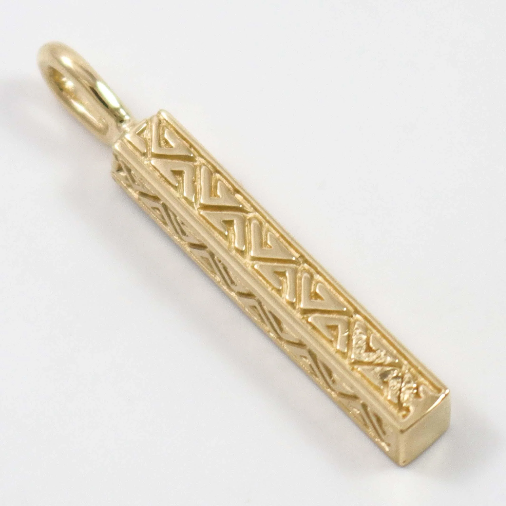 Gold Dancing Stick Pendant - Image 3