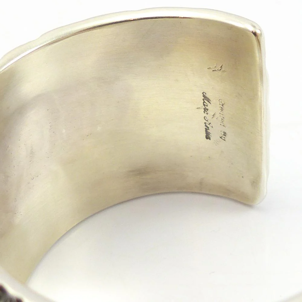 Gold on Silver Cuff - Image 9