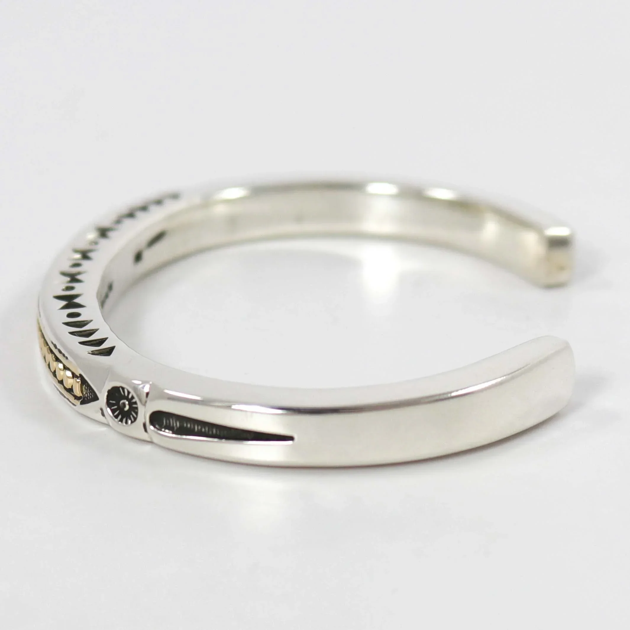 Gold on Silver Cuff - Image 2