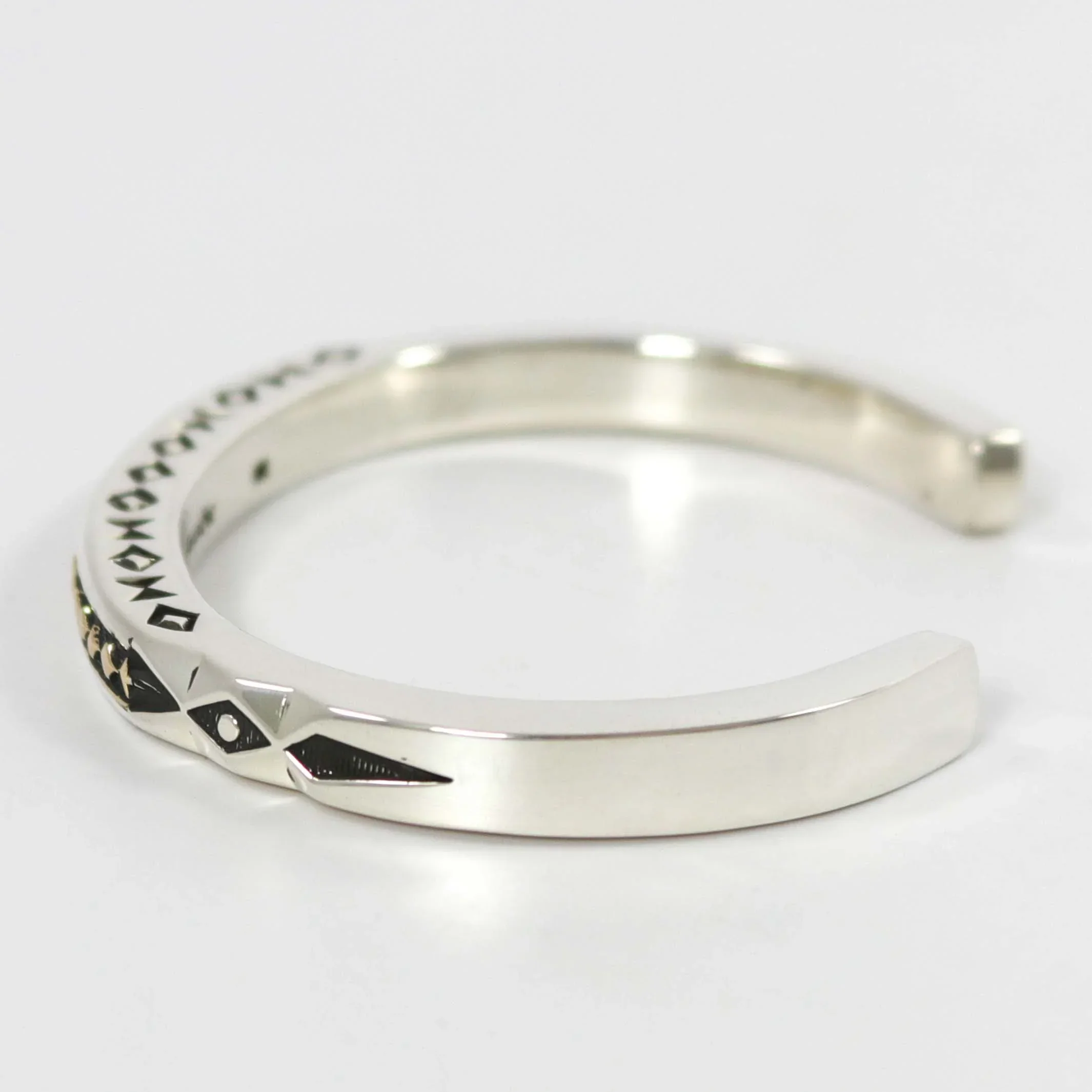 Gold on Silver Cuff - Image 2