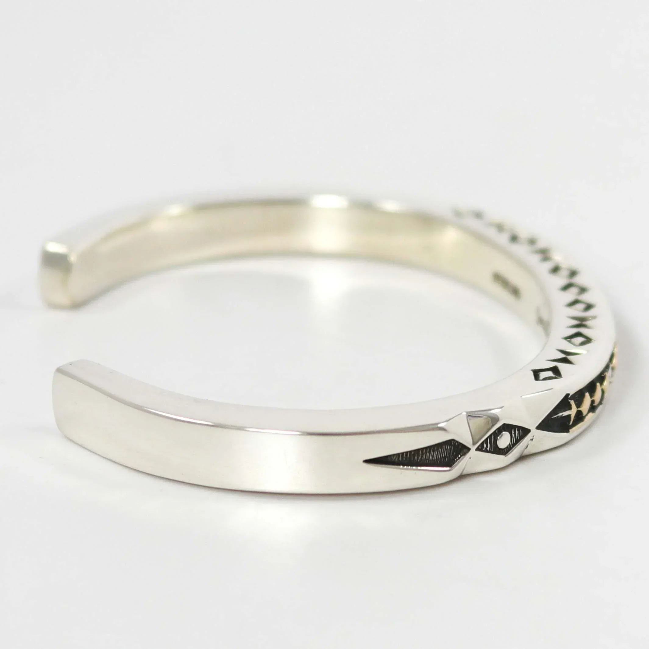 Gold on Silver Cuff - Image 3