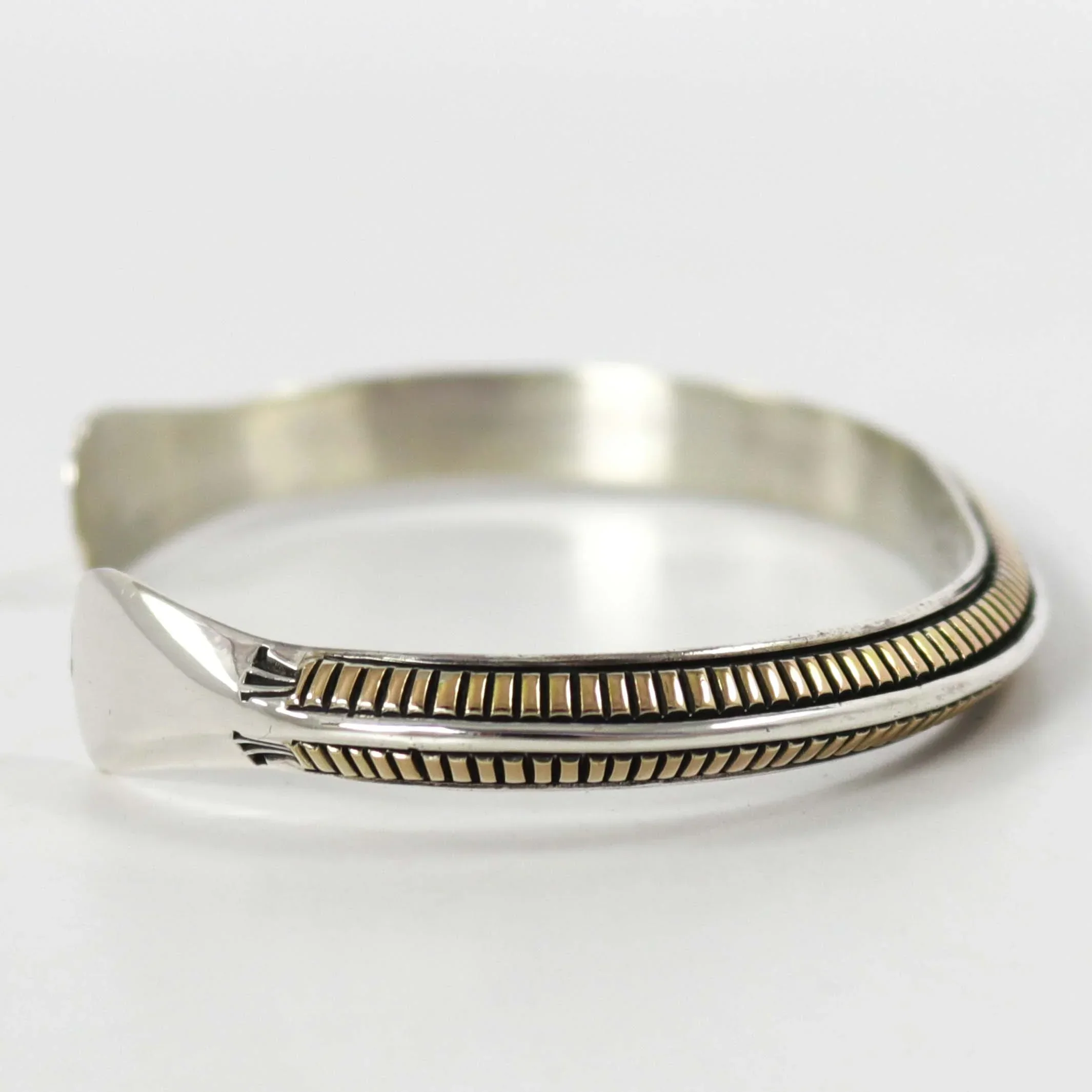 Gold on Silver Cuff - Image 3