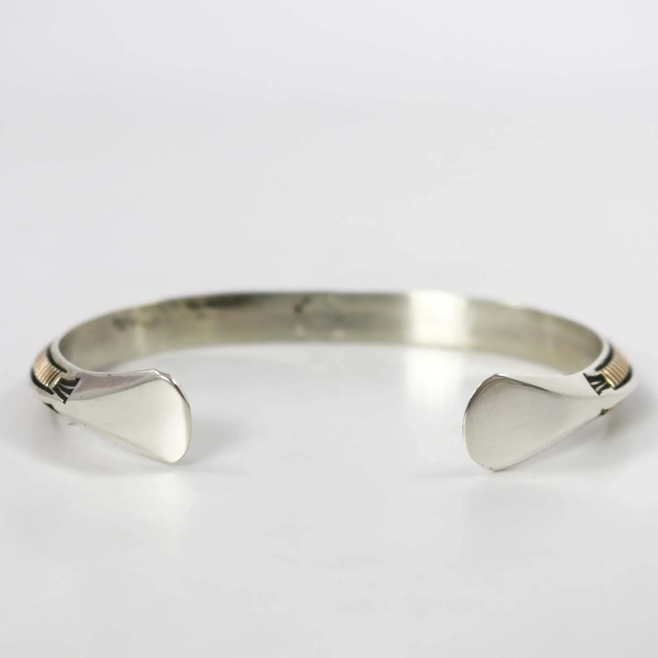 Gold on Silver Cuff - Image 4