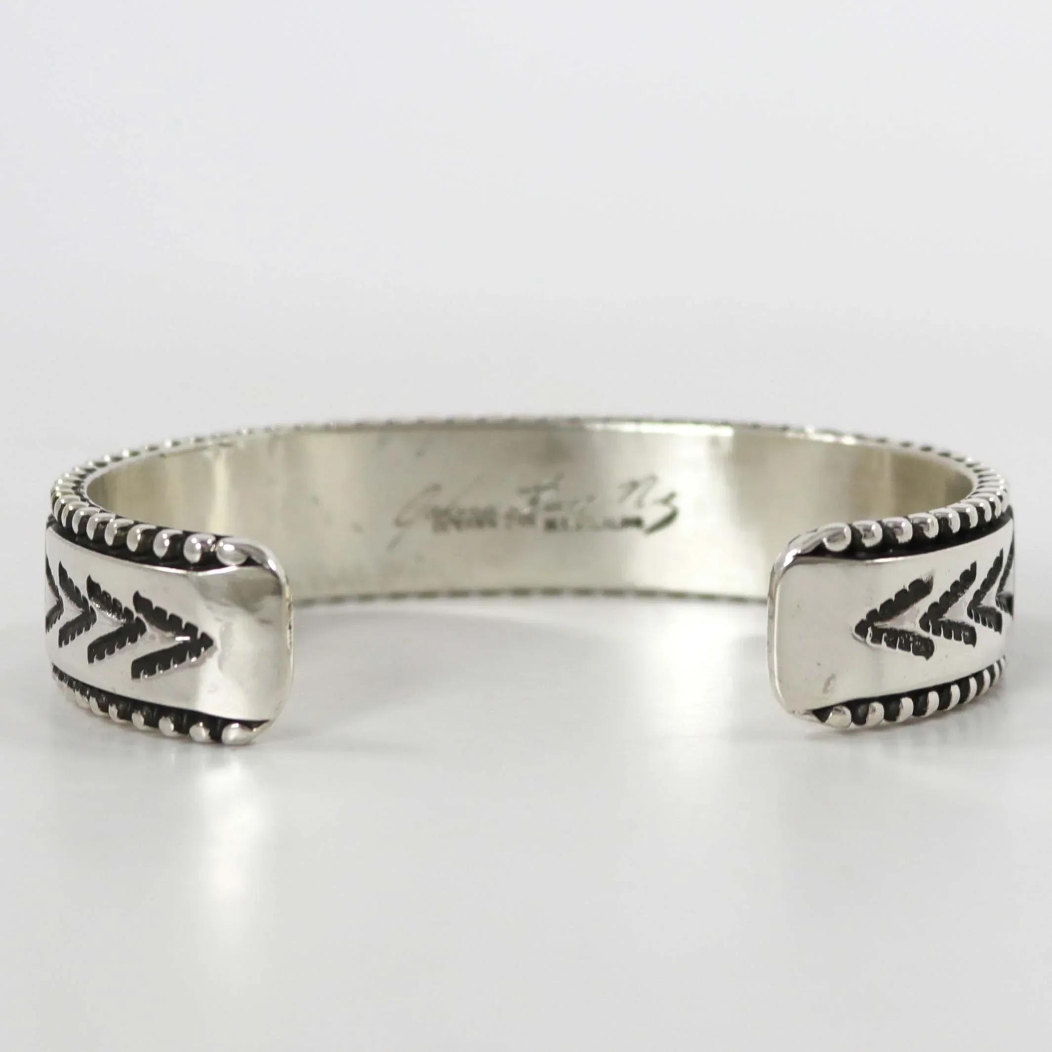 Gold on Silver Cuff - Image 6
