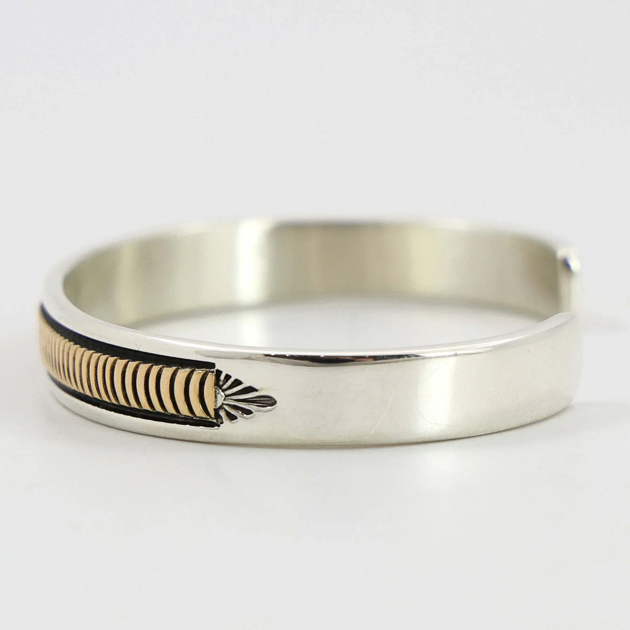Gold on Silver Cuff - Image 2