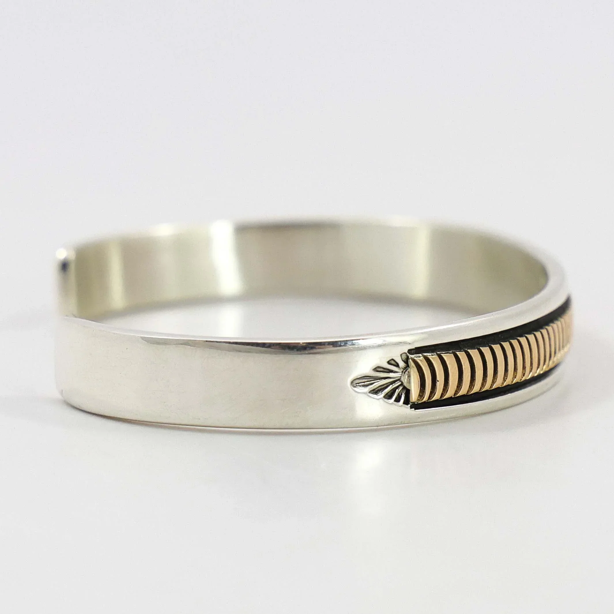 Gold on Silver Cuff - Image 3