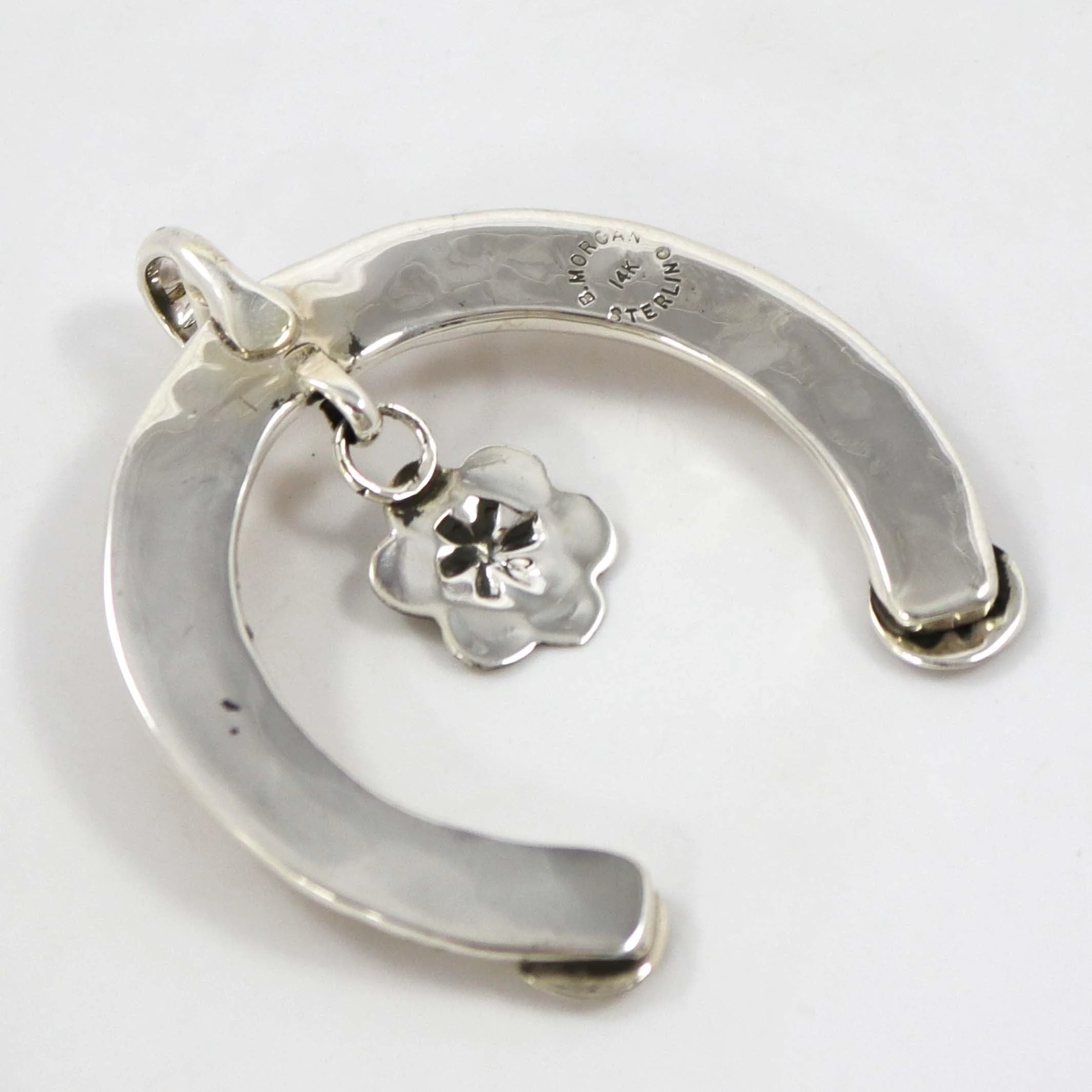 Gold on Silver Naja Pendant - Image 3