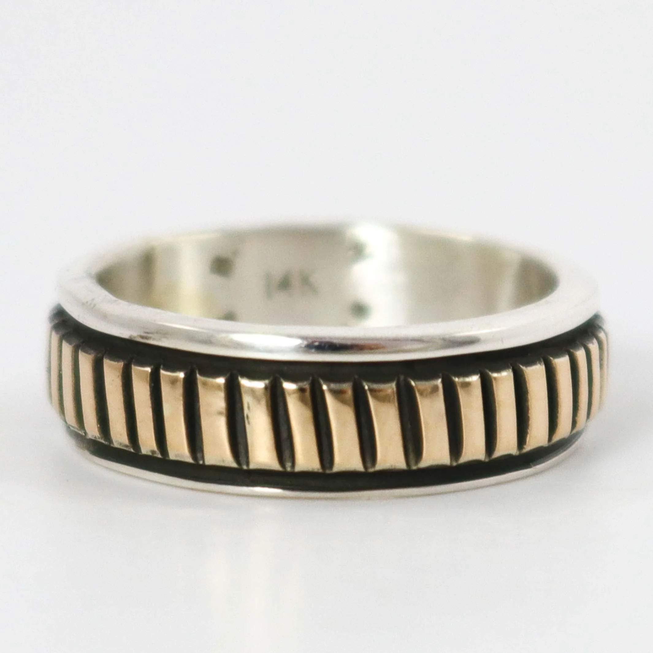 Gold on Silver Ring - Image 2