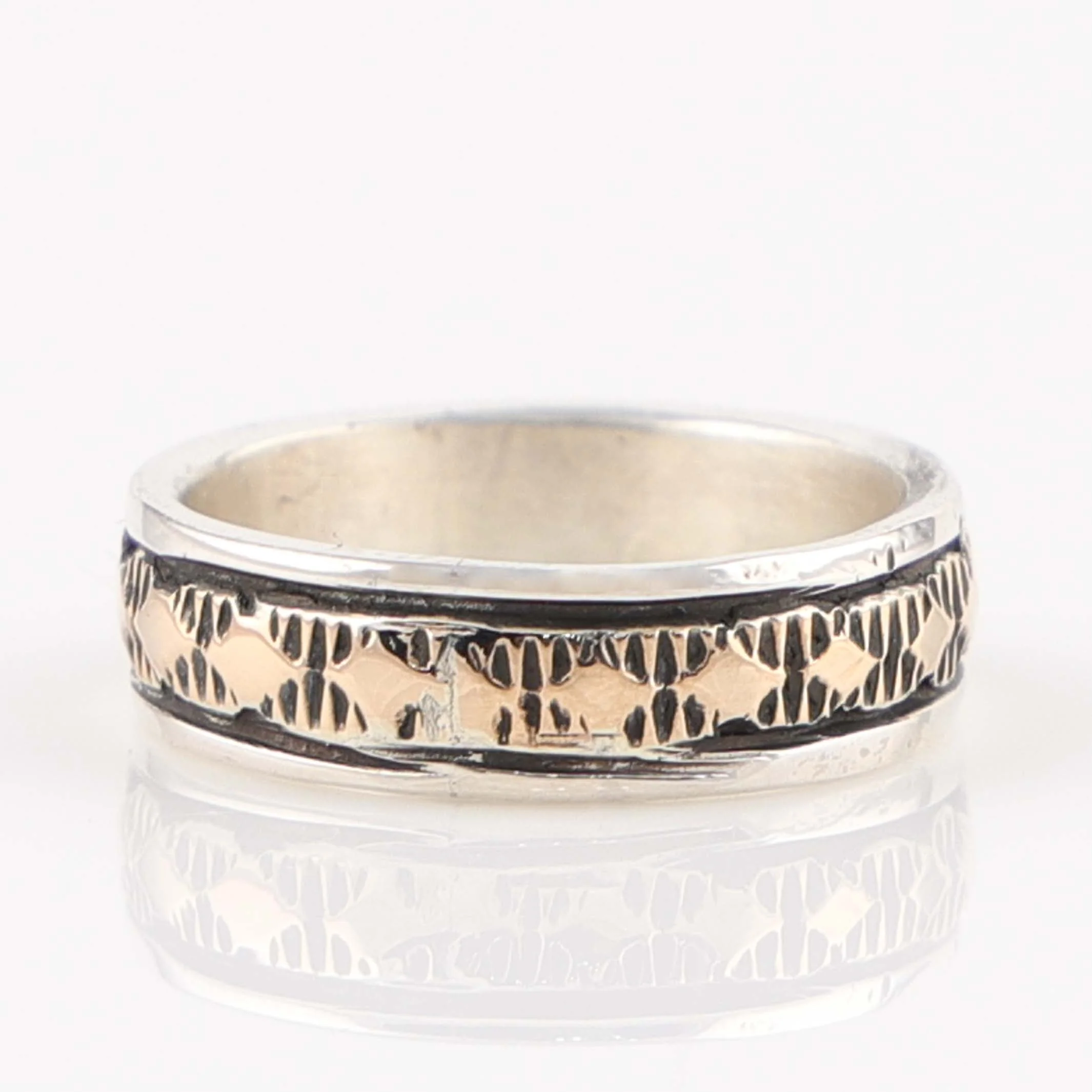 Gold on Silver Ring - Image 3