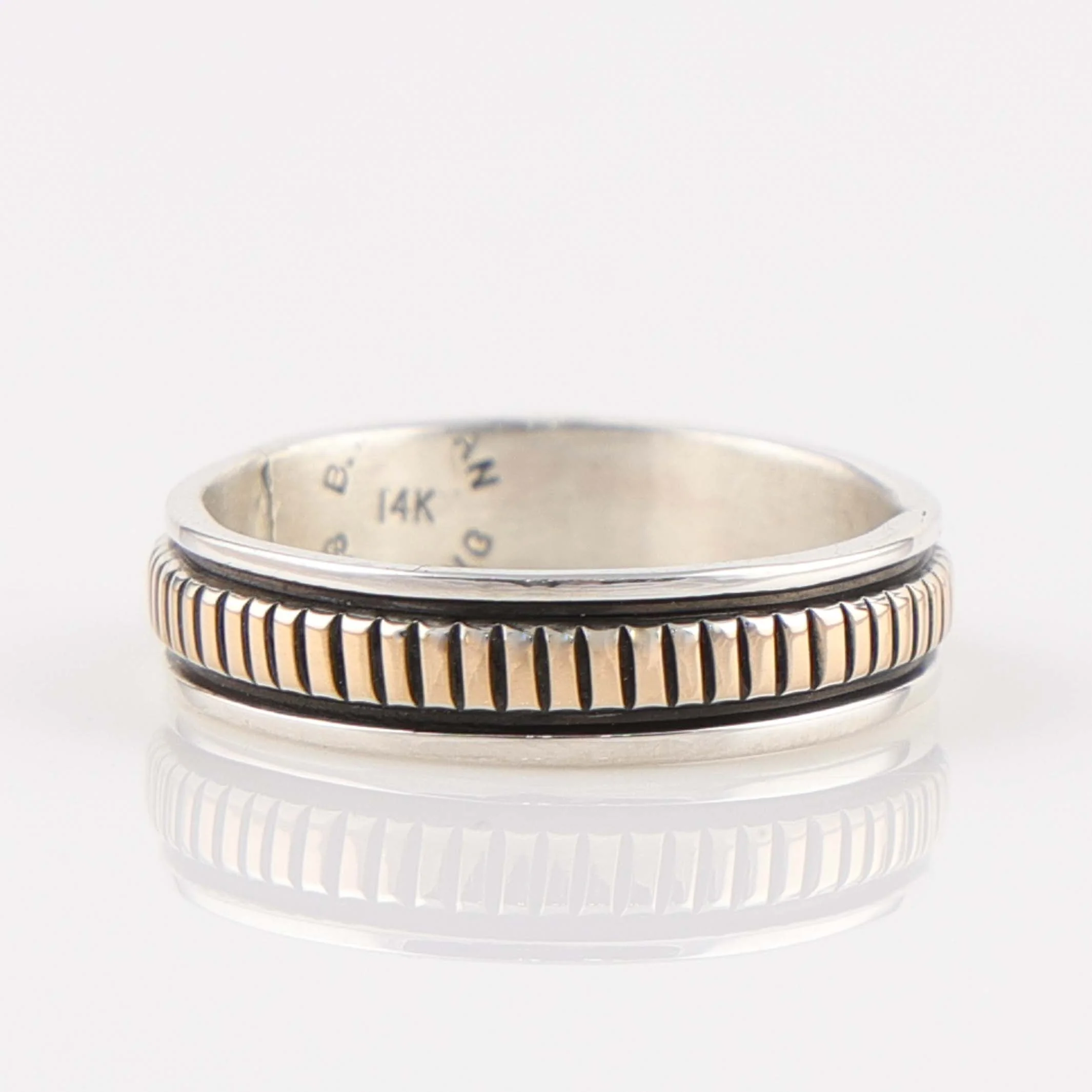 Gold on Silver Ring - Image 2