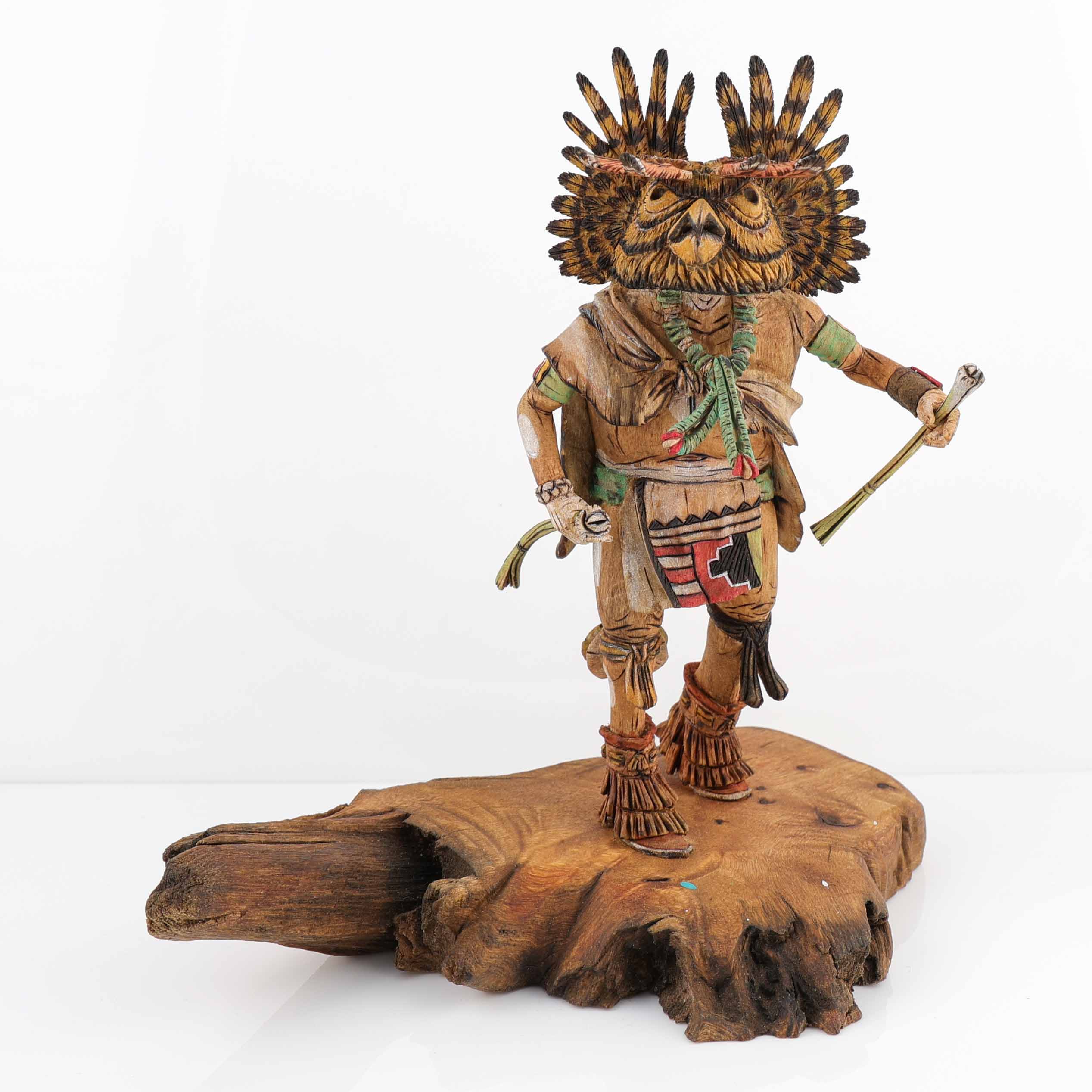 Great Horned Owl Kachina