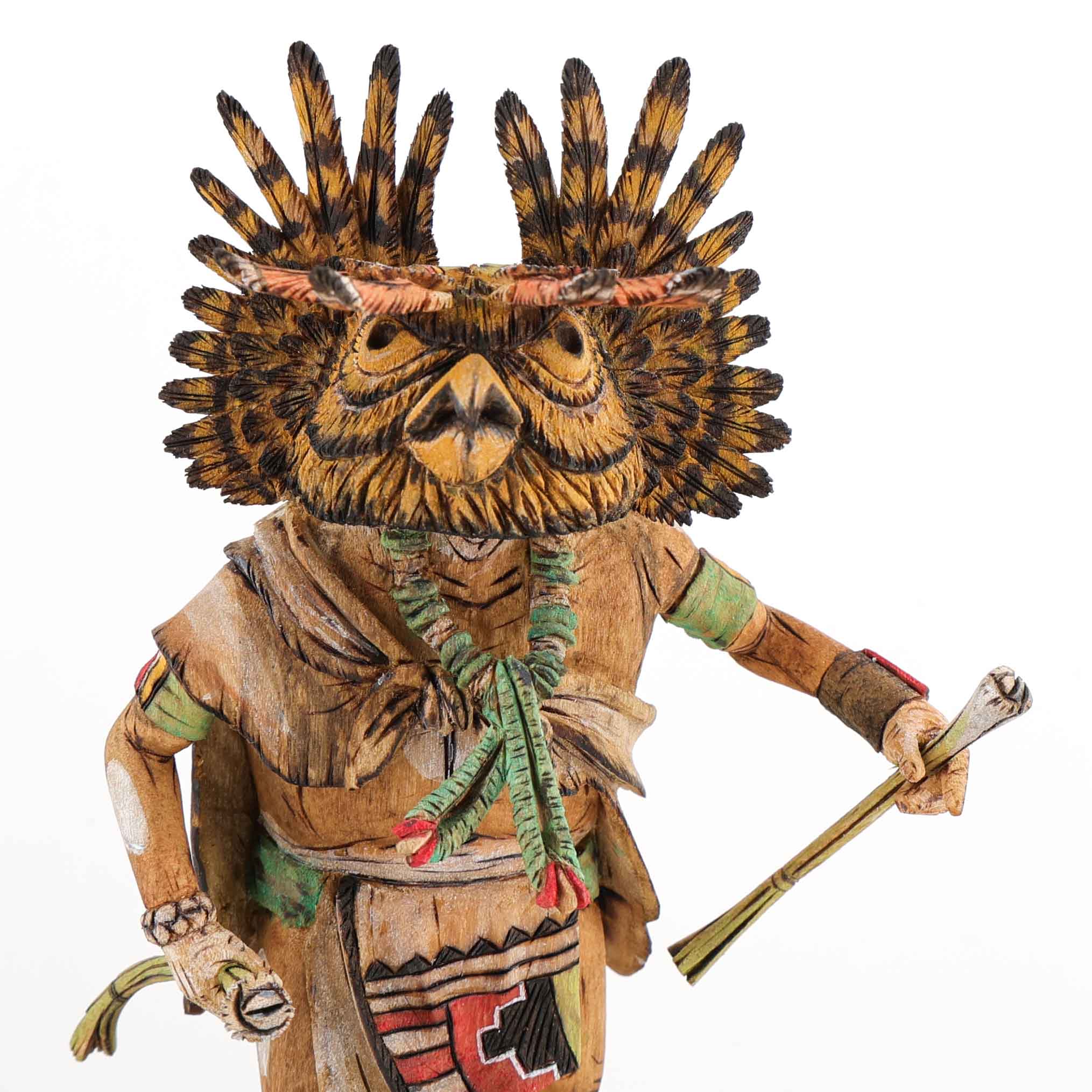 Great Horned Owl Kachina - Image 3