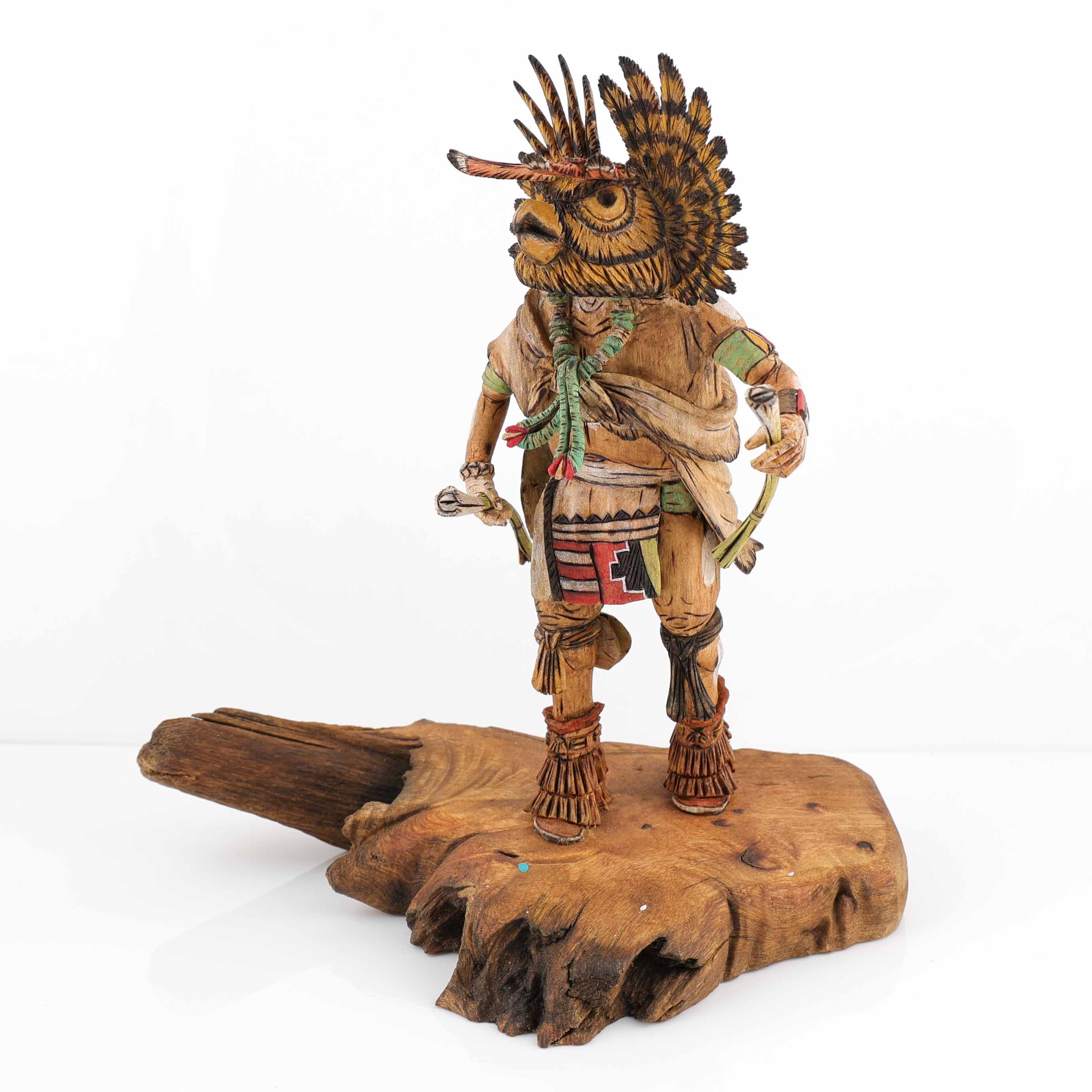 Great Horned Owl Kachina - Image 4