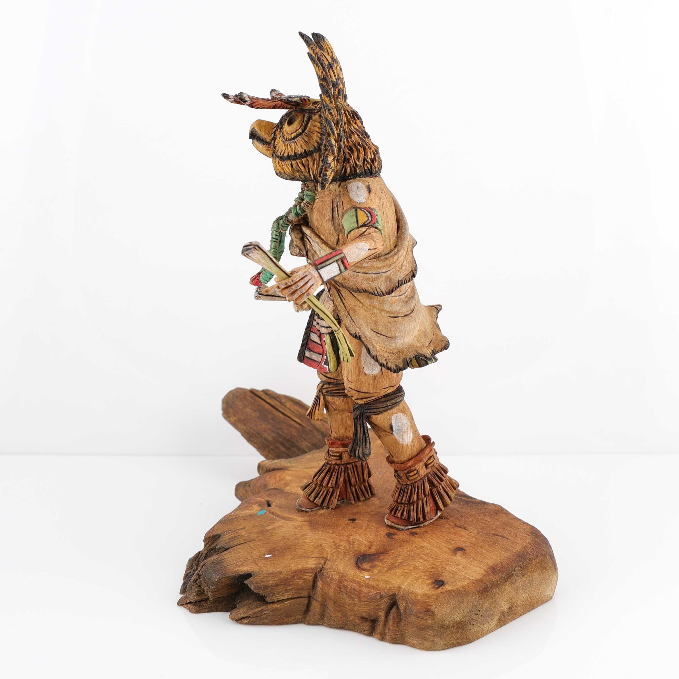 Great Horned Owl Kachina - Image 5