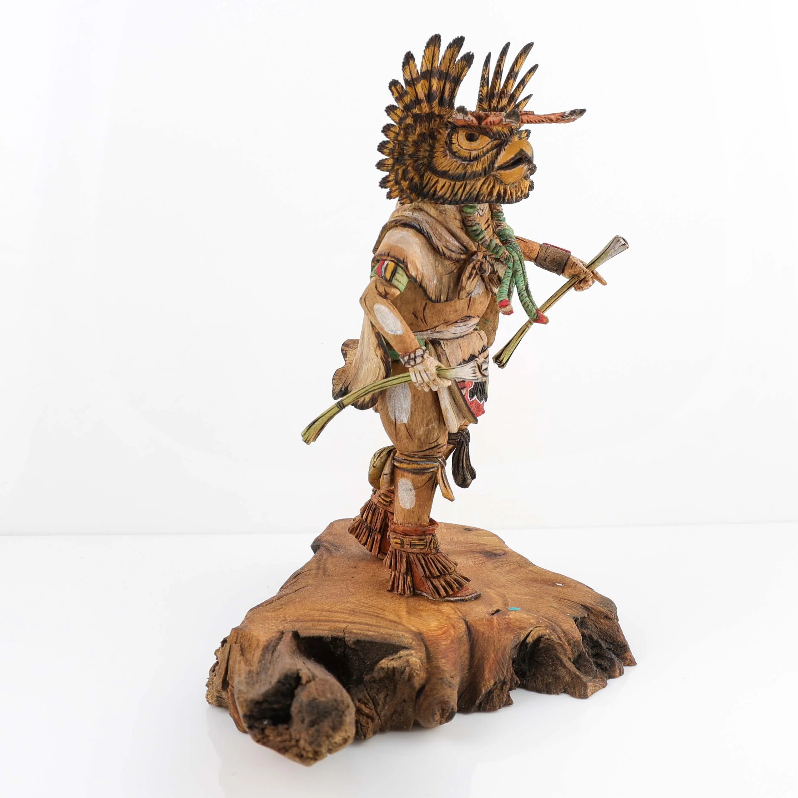 Great Horned Owl Kachina - Image 6