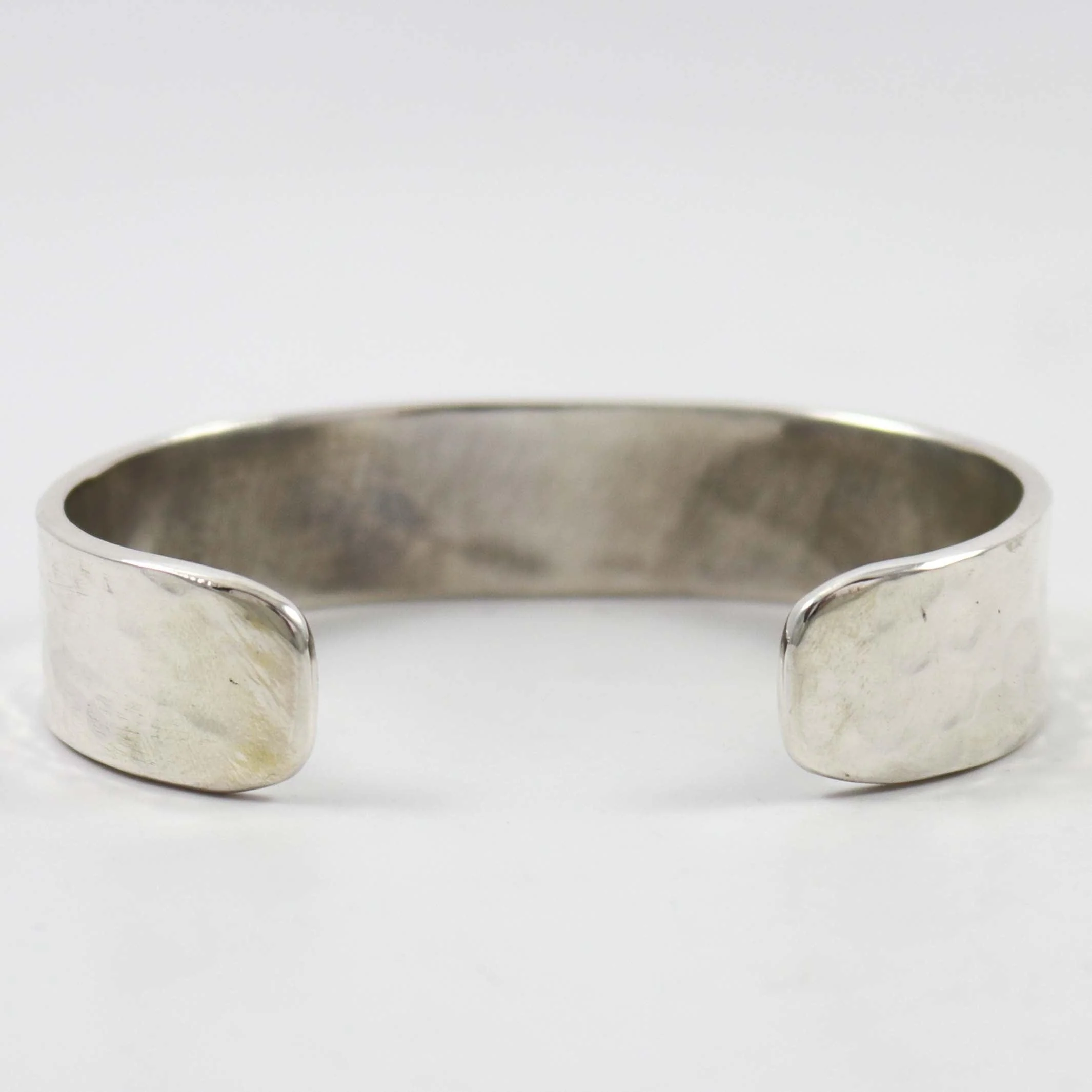 Hammered Silver Cuff - Image 4