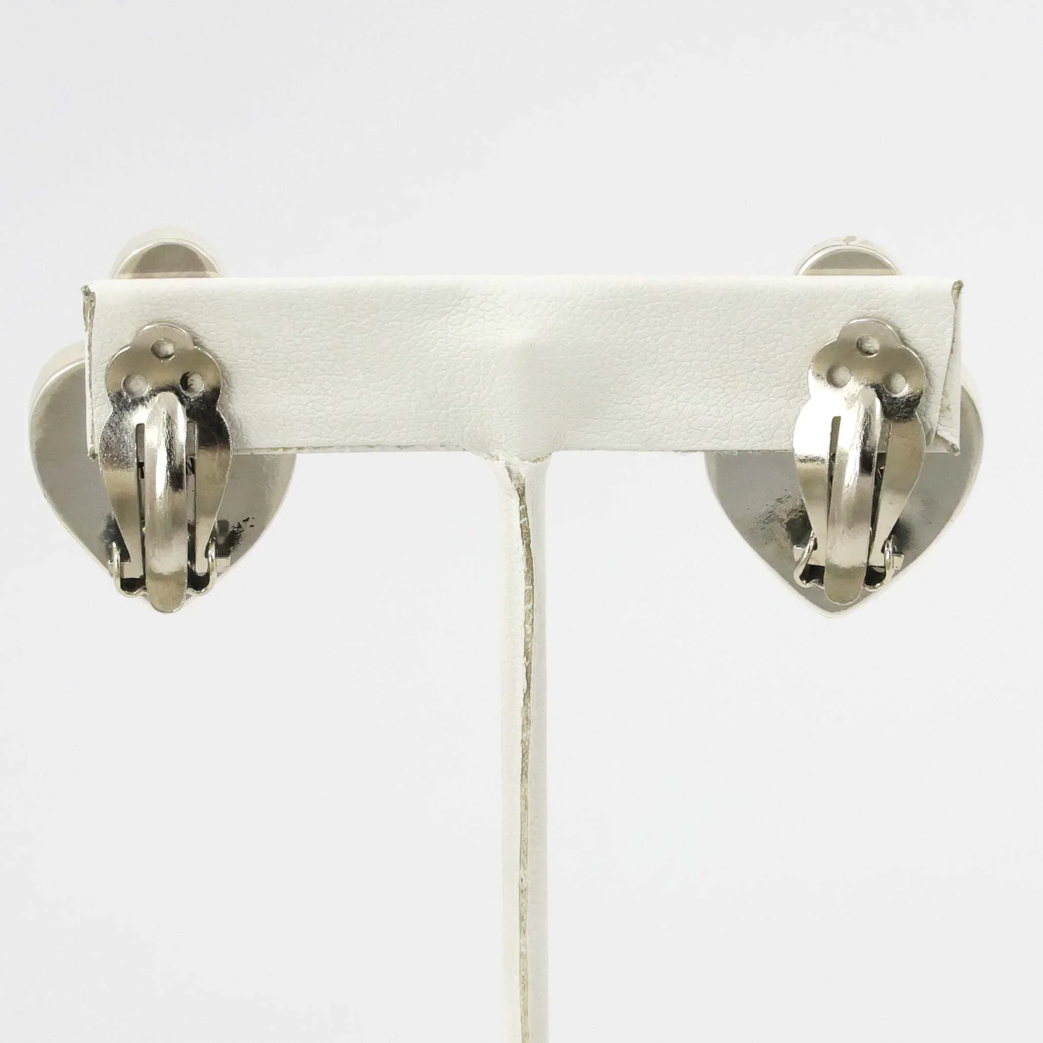 Heart Clip Earrings - Image 2