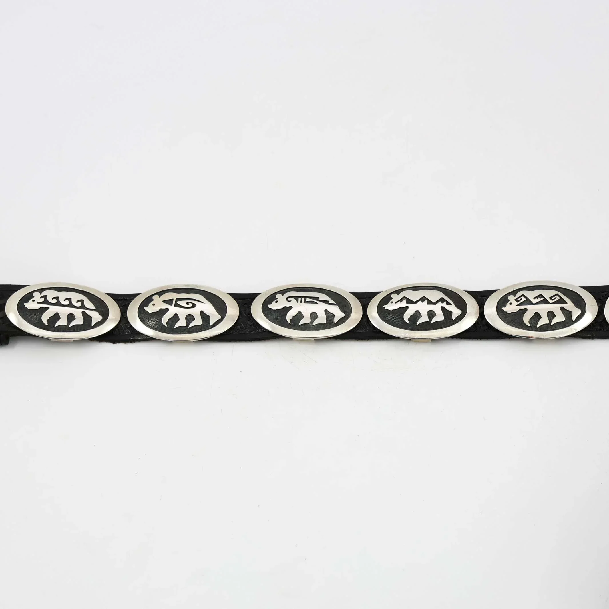 Hopi Bear Concho Belt - Image 3