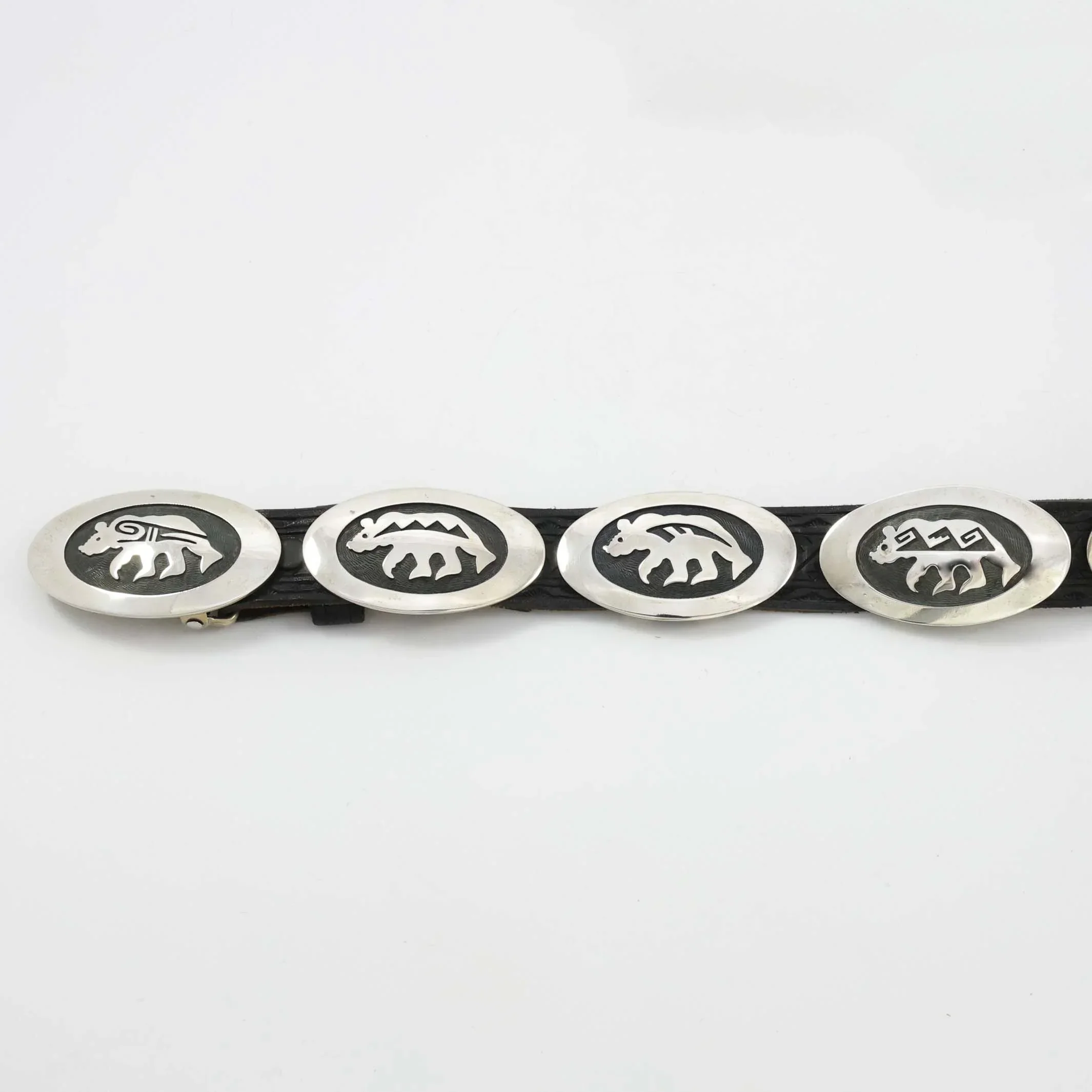 Hopi Bear Concho Belt - Image 2