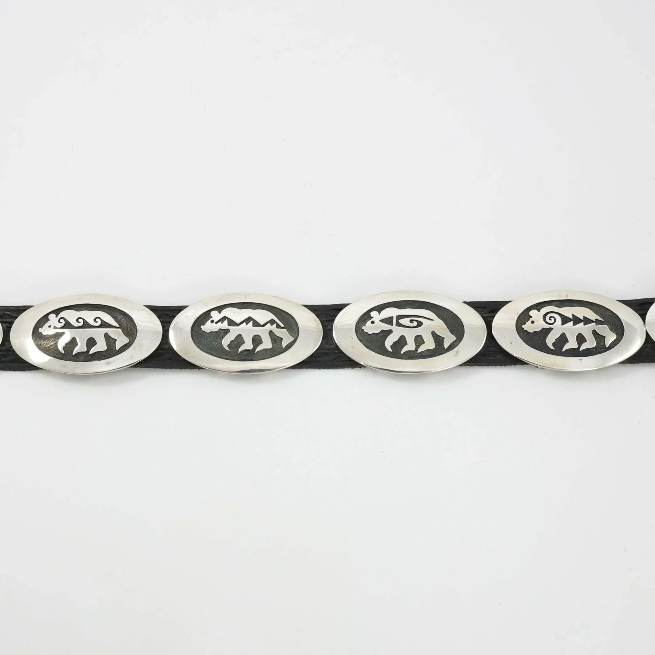 Hopi Bear Concho Belt - Image 4
