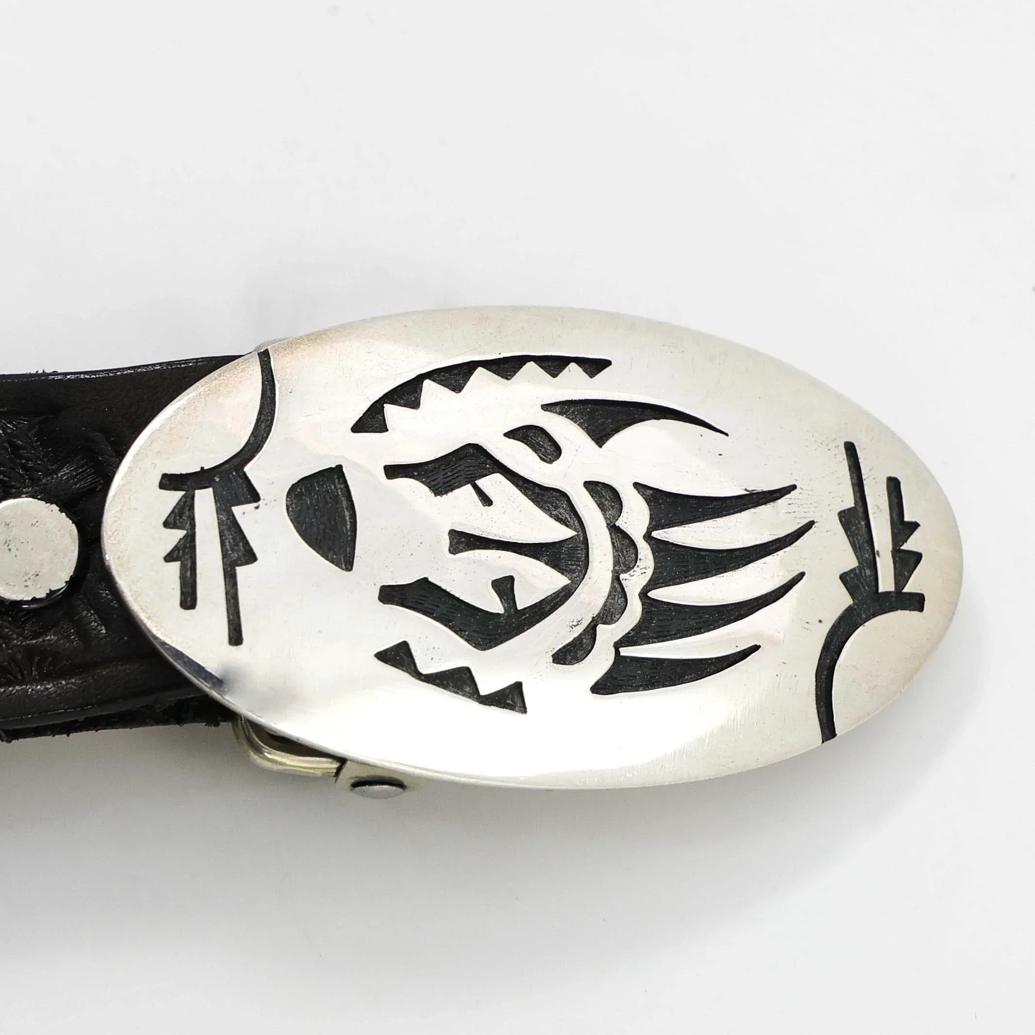 Hopi Bear Paw Concho Belt - Image 2