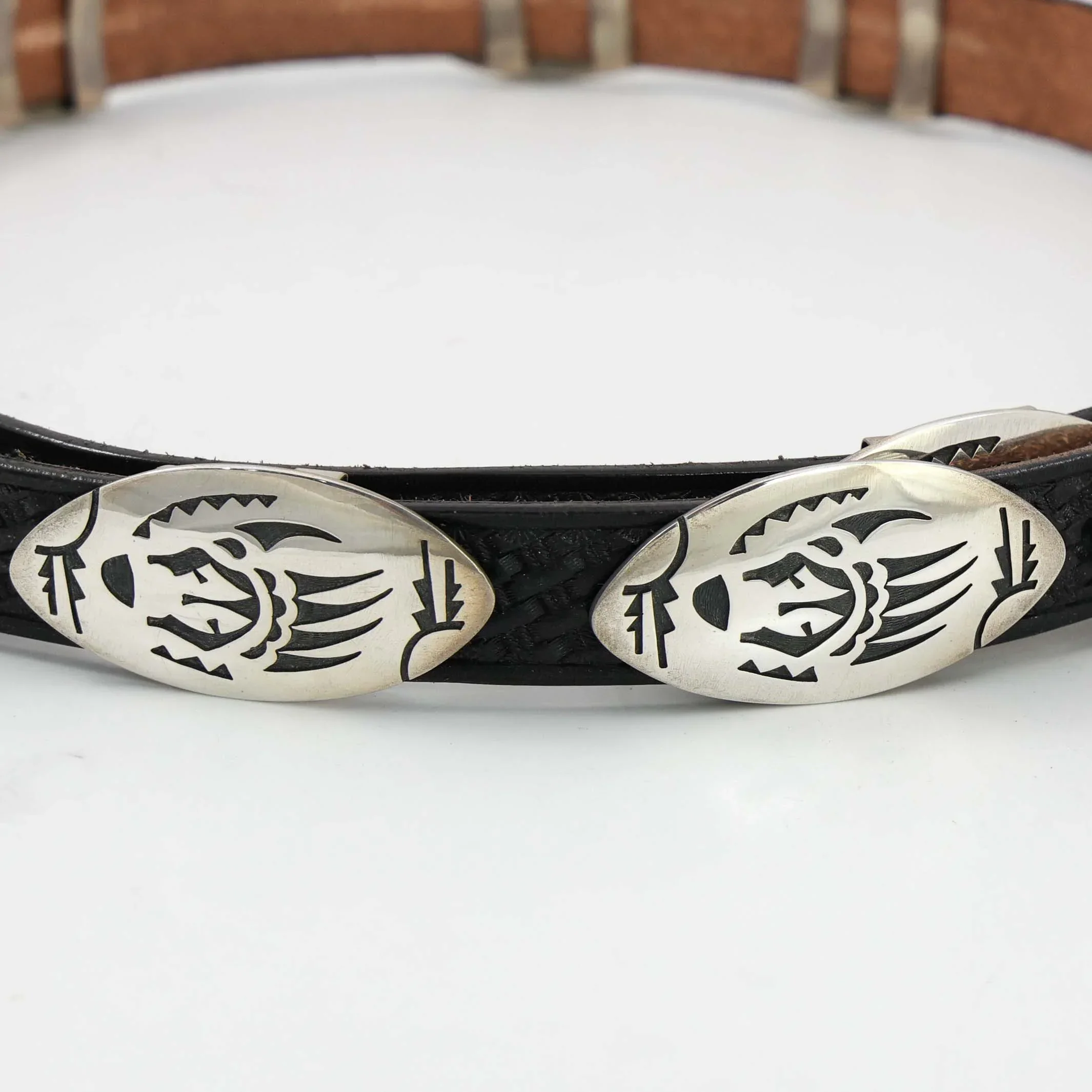 Hopi Bear Paw Concho Belt - Image 3