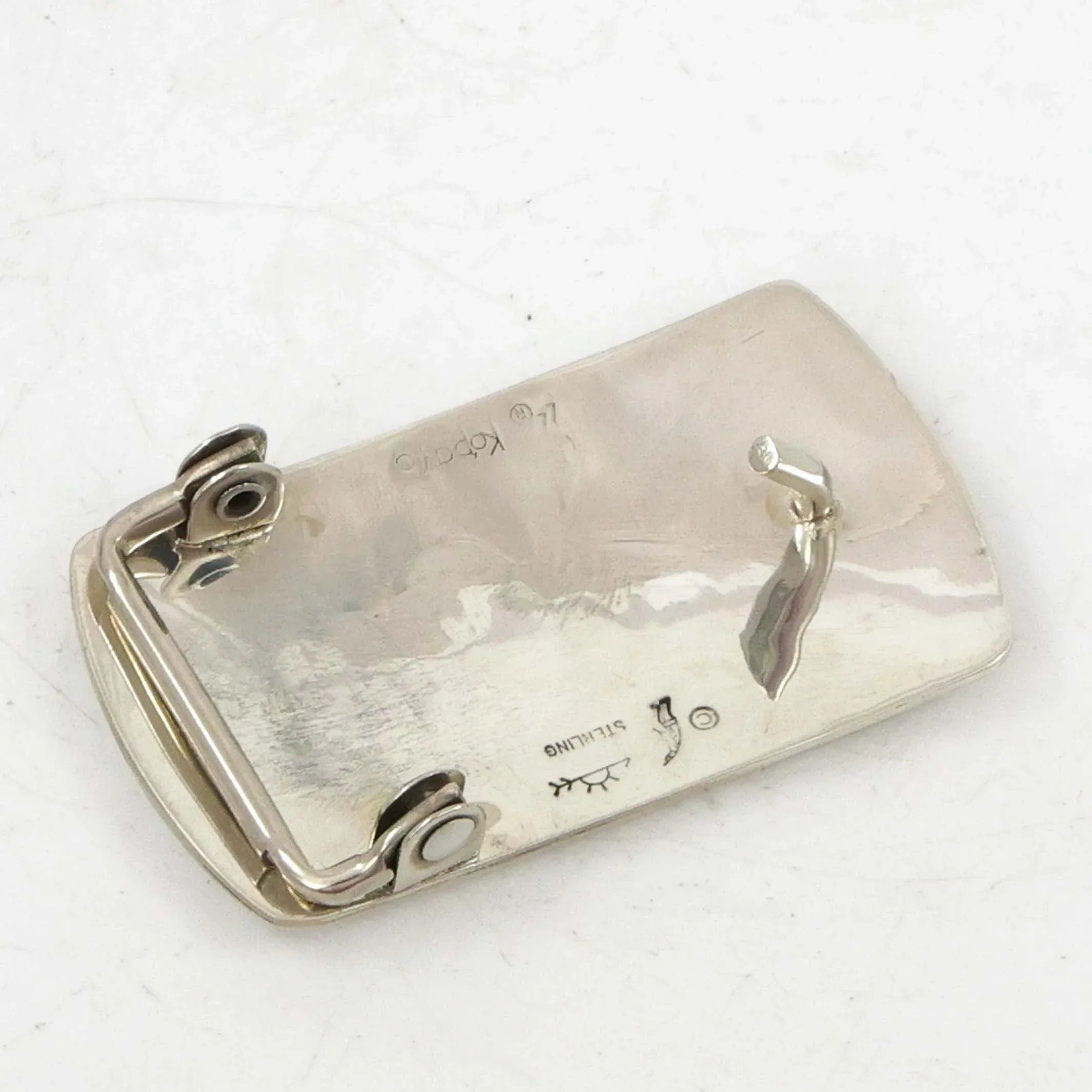 Hopi Flute Player Buckle - Image 3