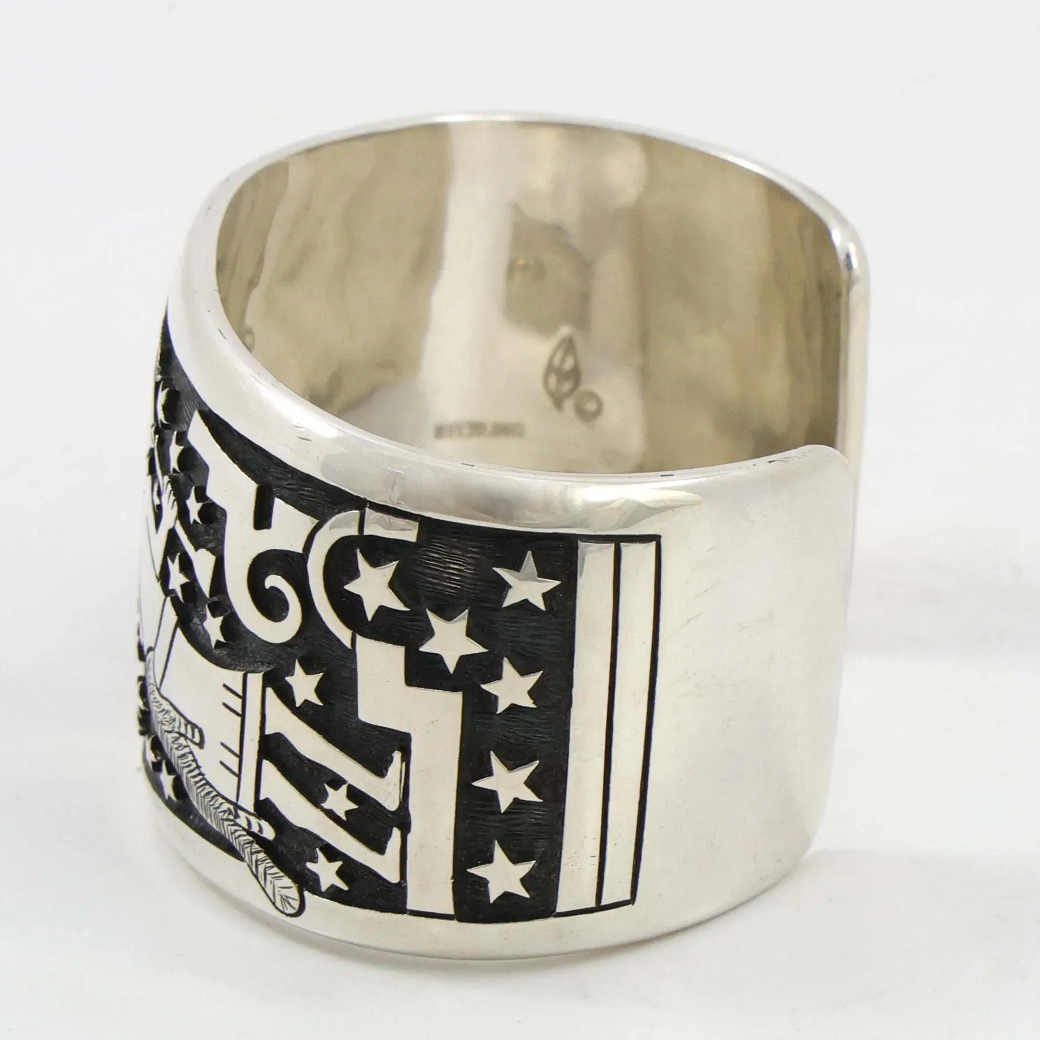 Hopi Flute Player Cuff - Image 4