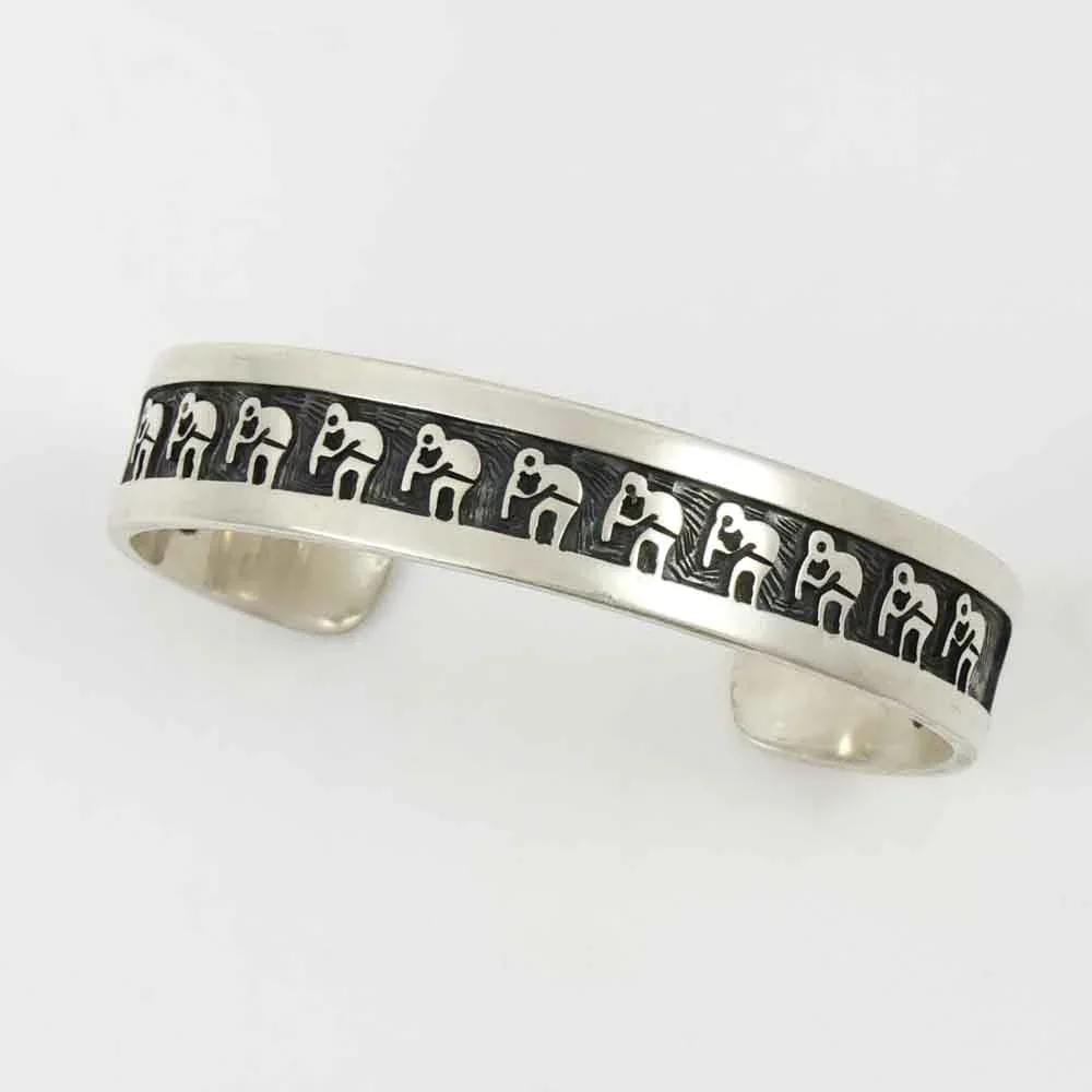Hopi Flute Procession Cuff