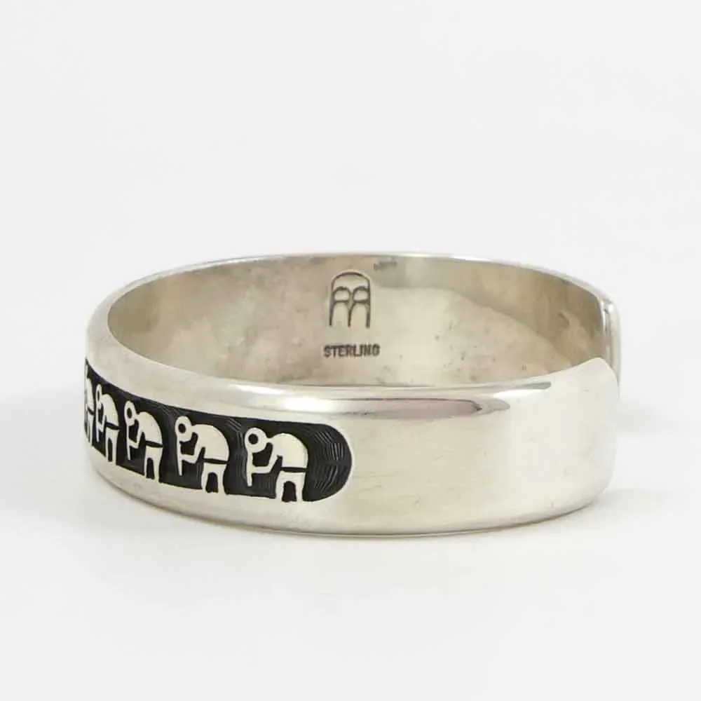 Hopi Flute Procession Cuff - Image 3