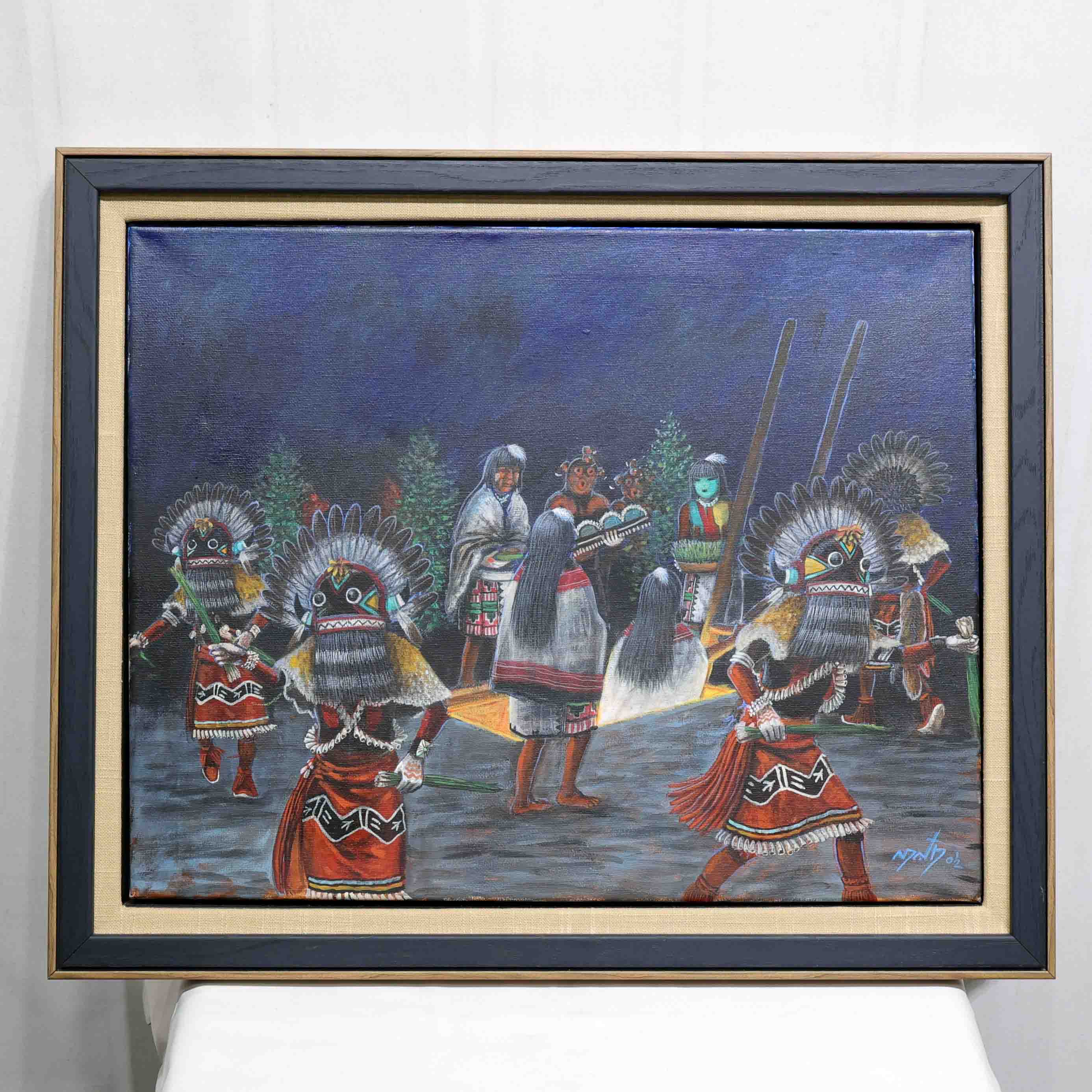 Hopi Night Dance Painting