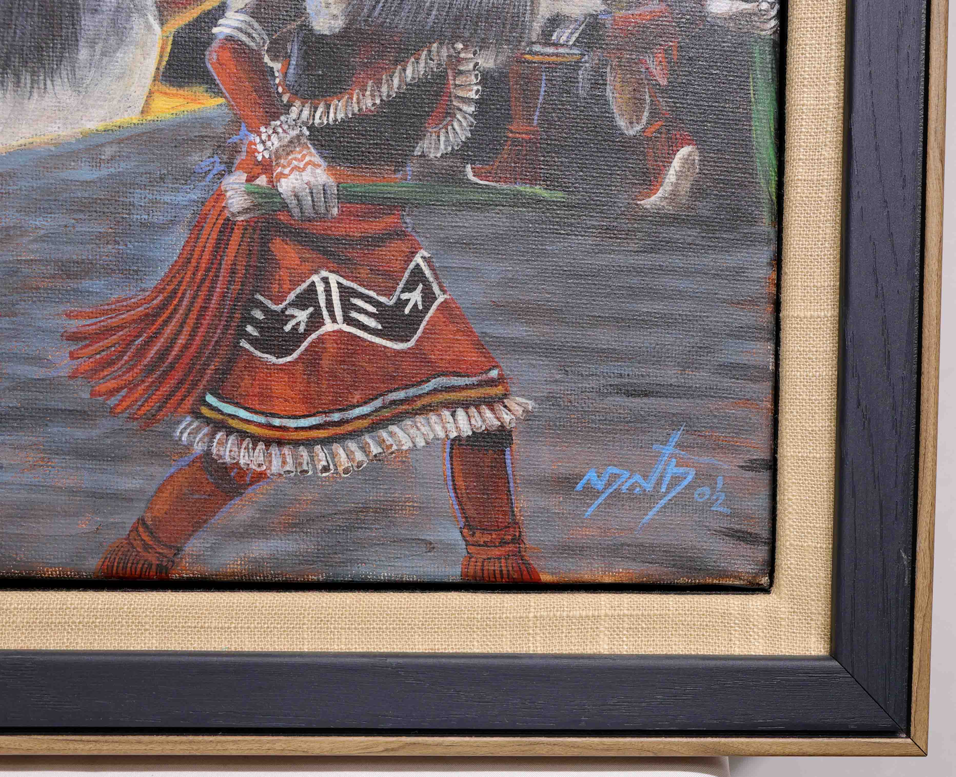 Hopi Night Dance Painting - Image 4