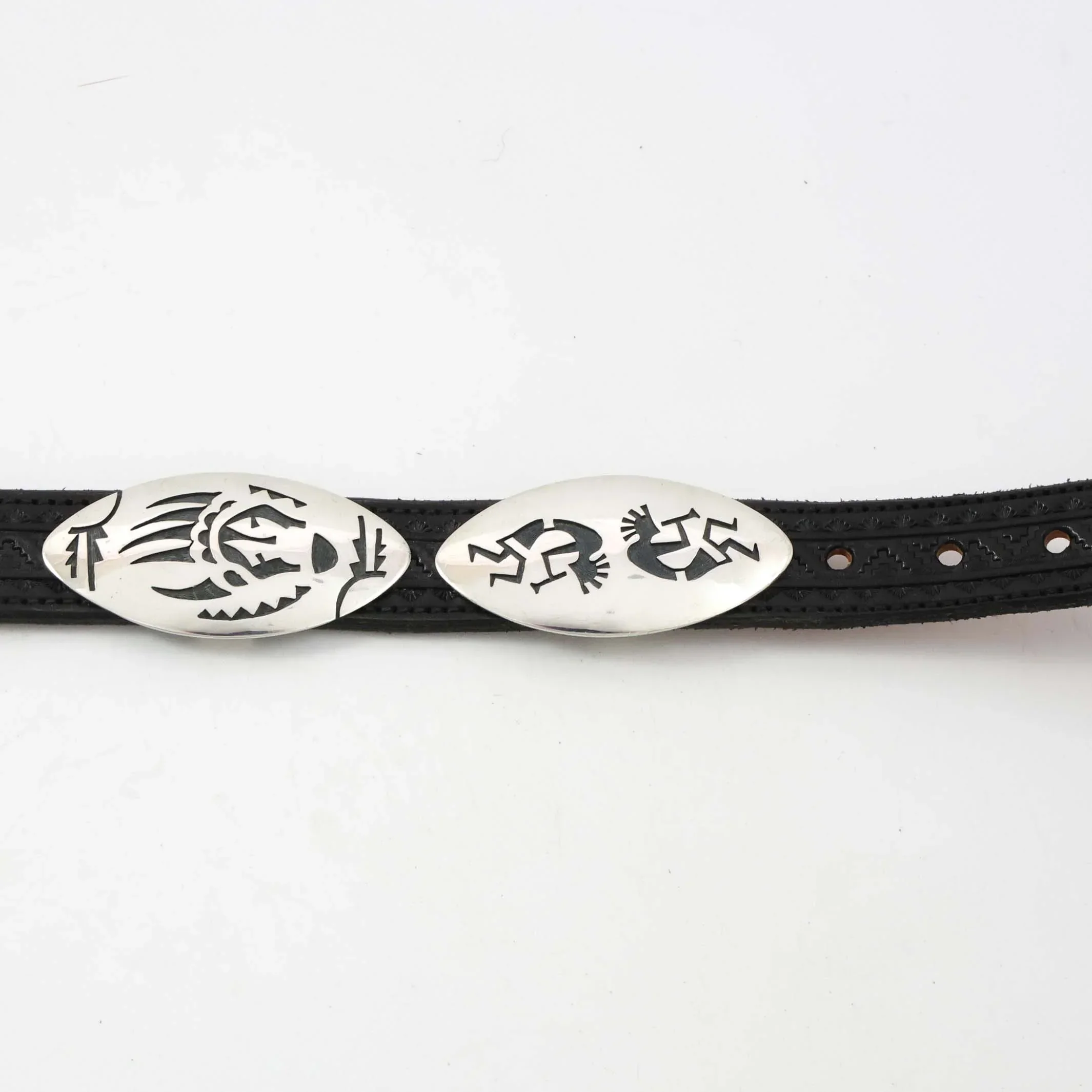 Hopi Overlay Concho Belt - Image 6