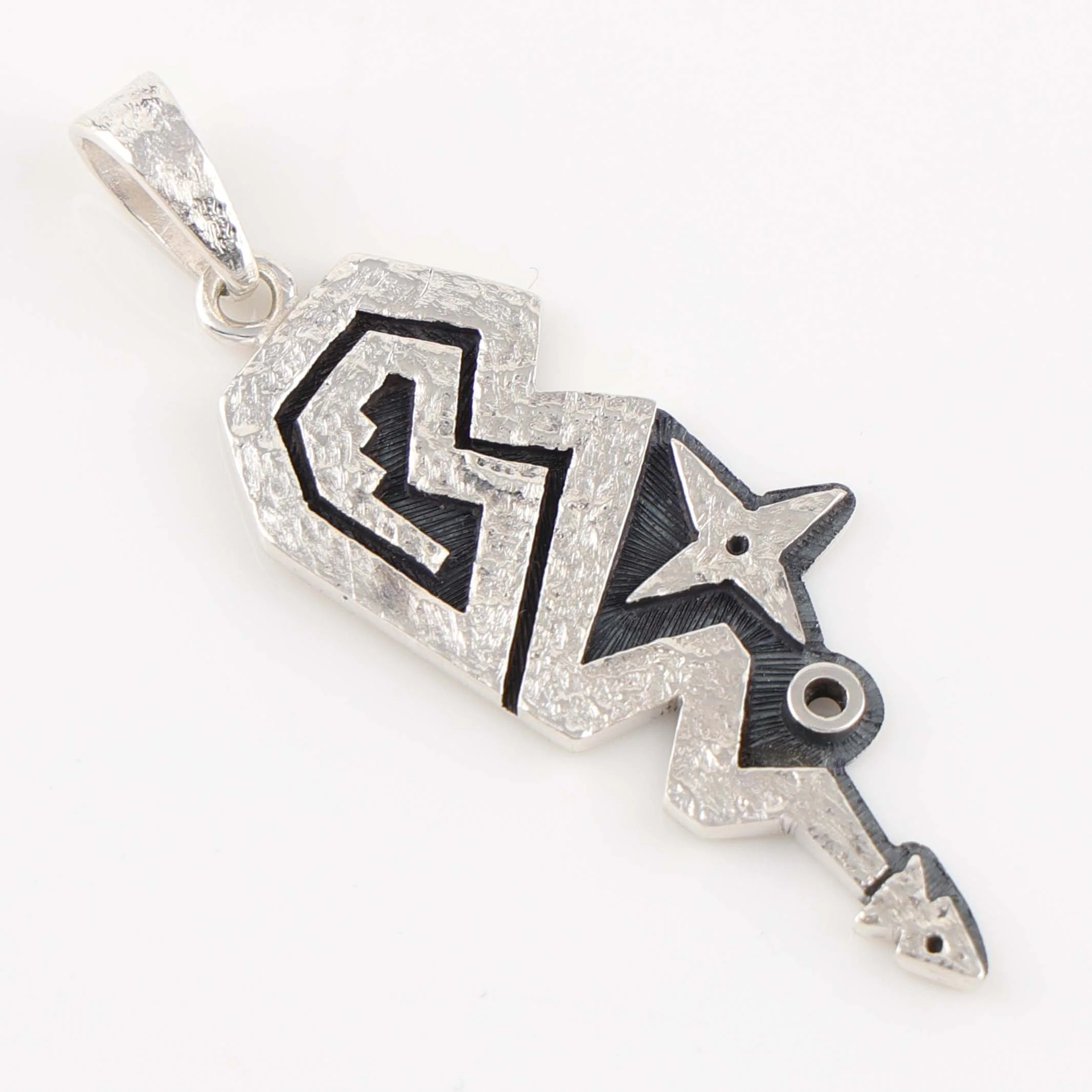 Hopi Overlay Pendant - Image 2