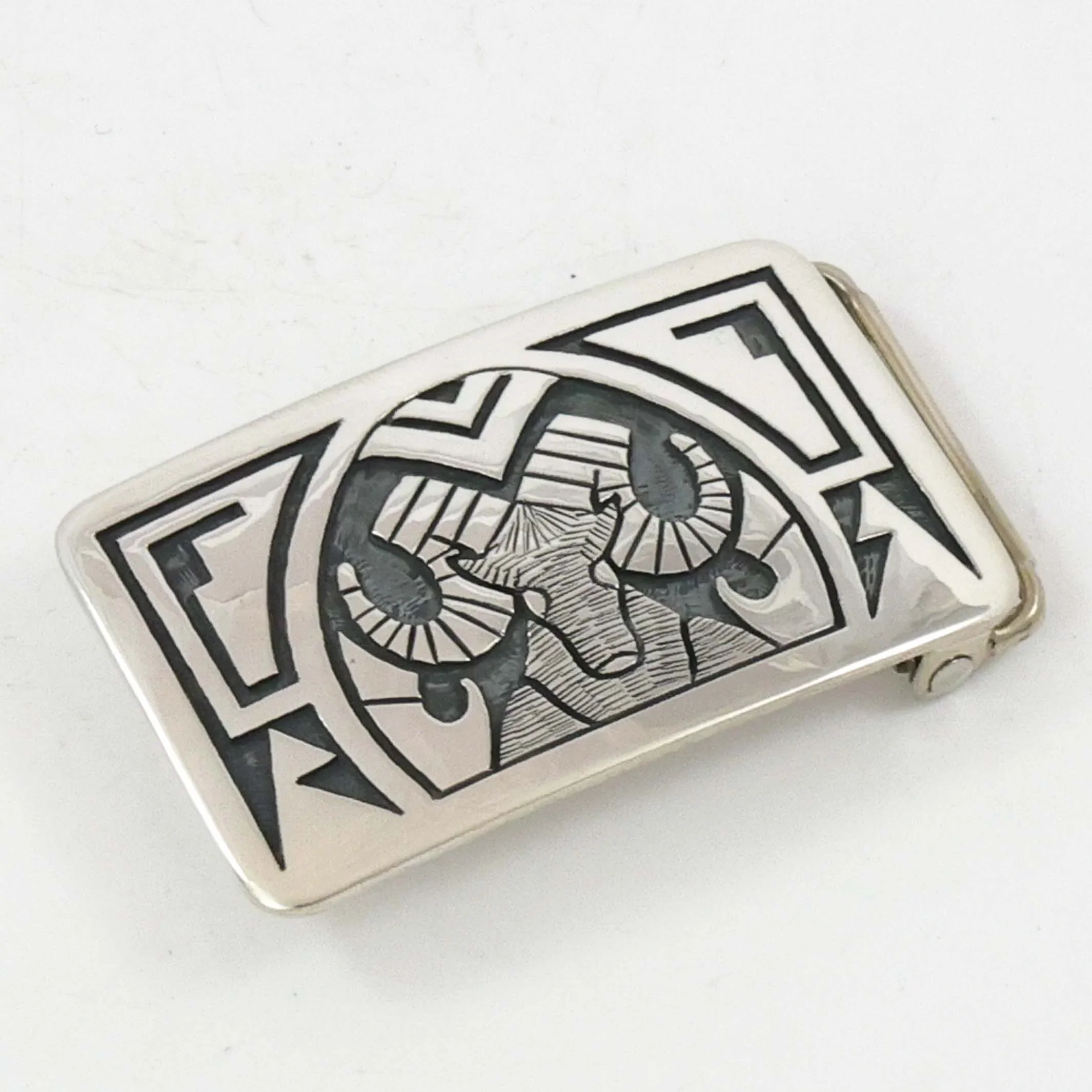 Hopi Ram Buckle - Image 2