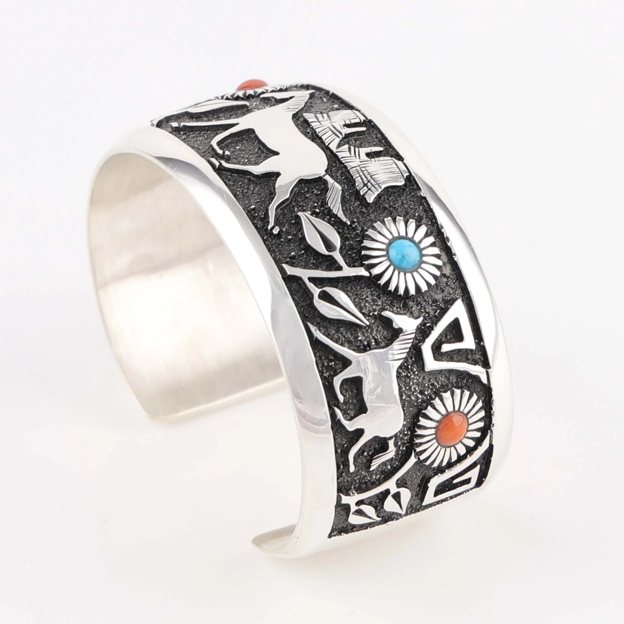 Horse and Flower Cuff - Image 3