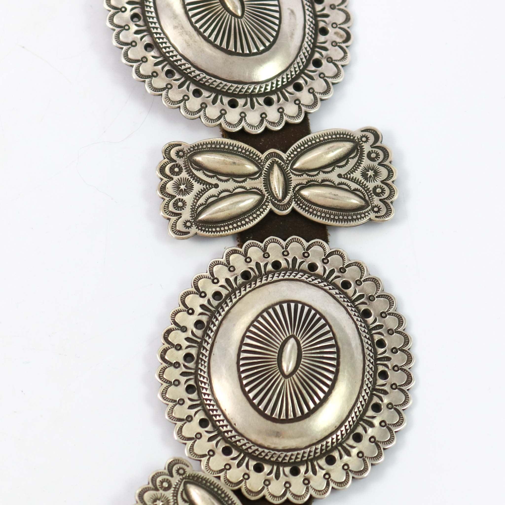 Ingot Silver Concha Belt - Image 3