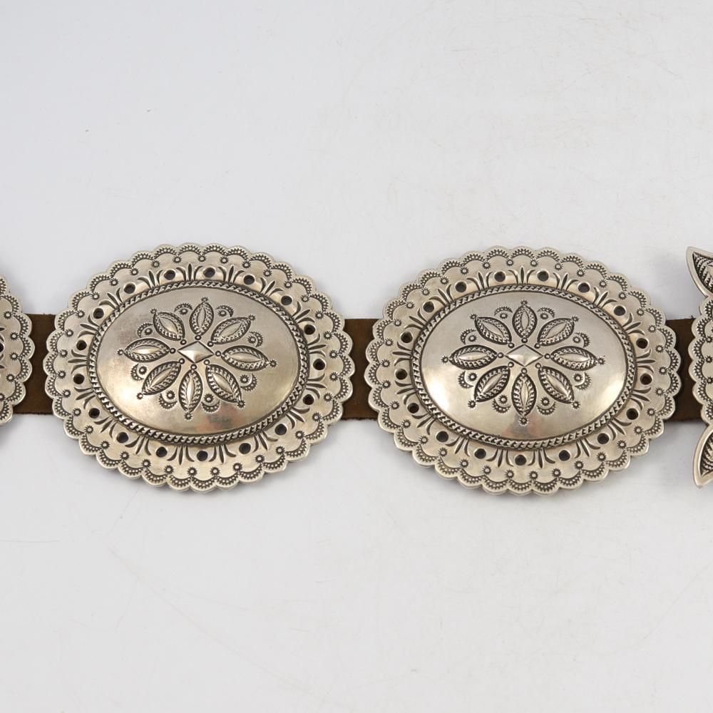 Ingot Silver Concha Belt - Image 3