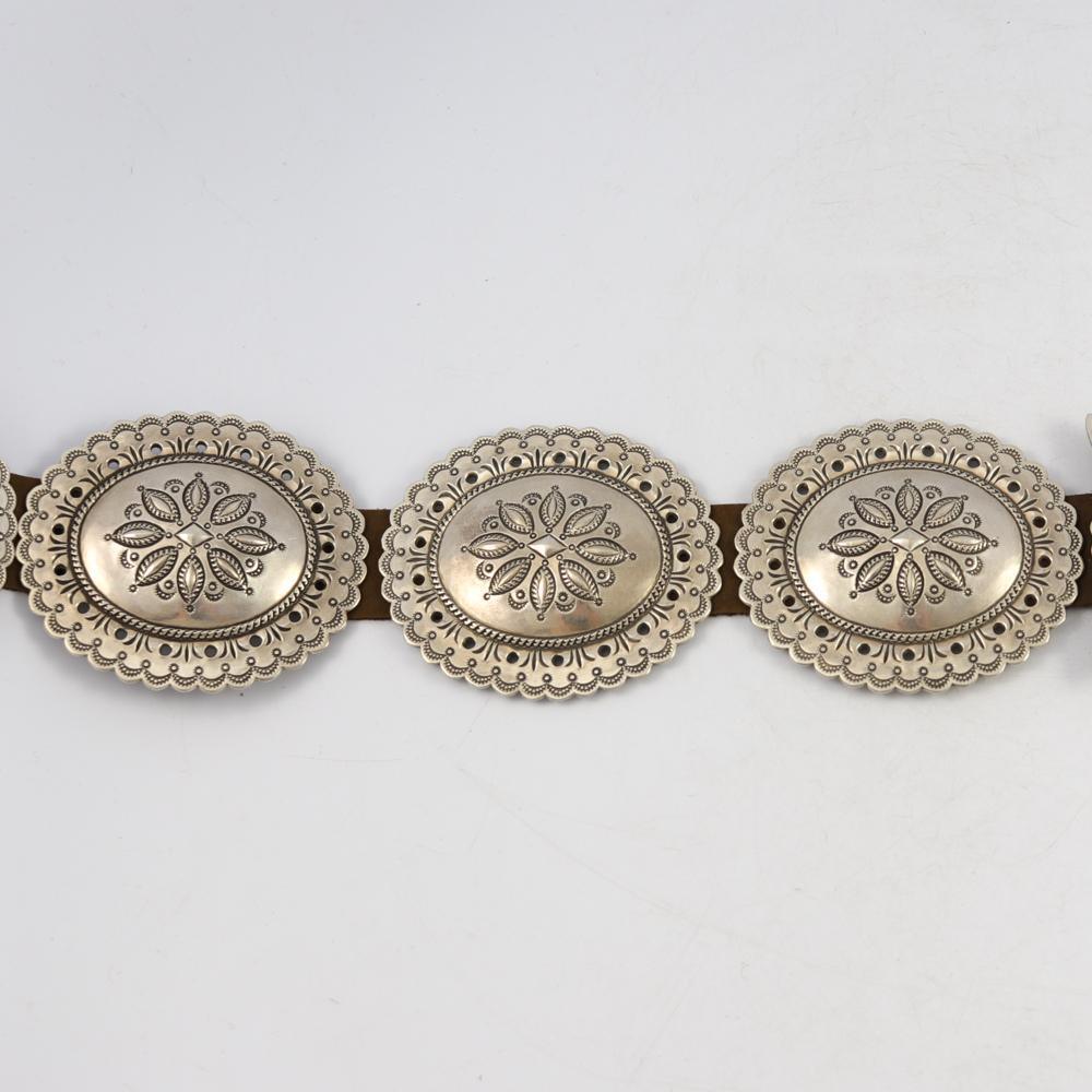Ingot Silver Concha Belt - Image 4