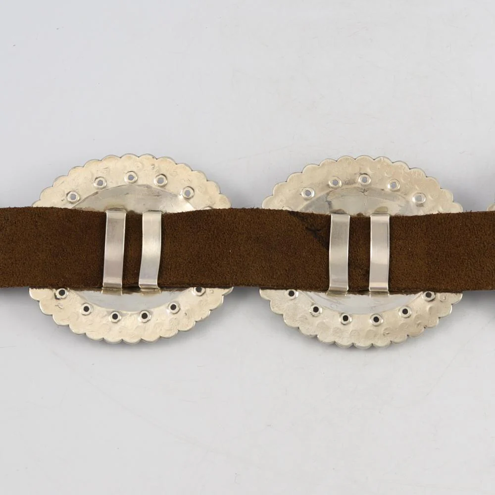 Ingot Silver Concha Belt - Image 8