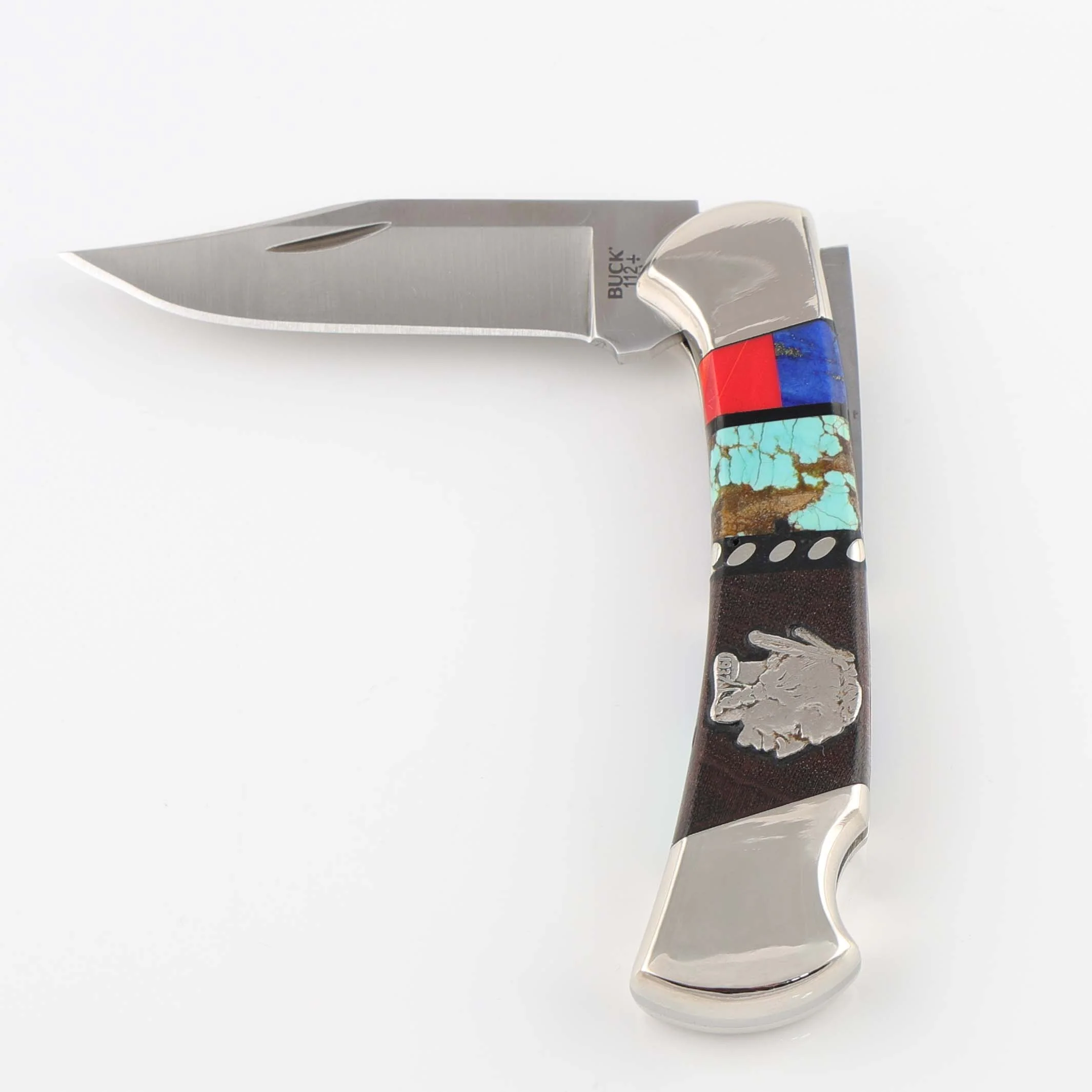Inlaid Buck Knife