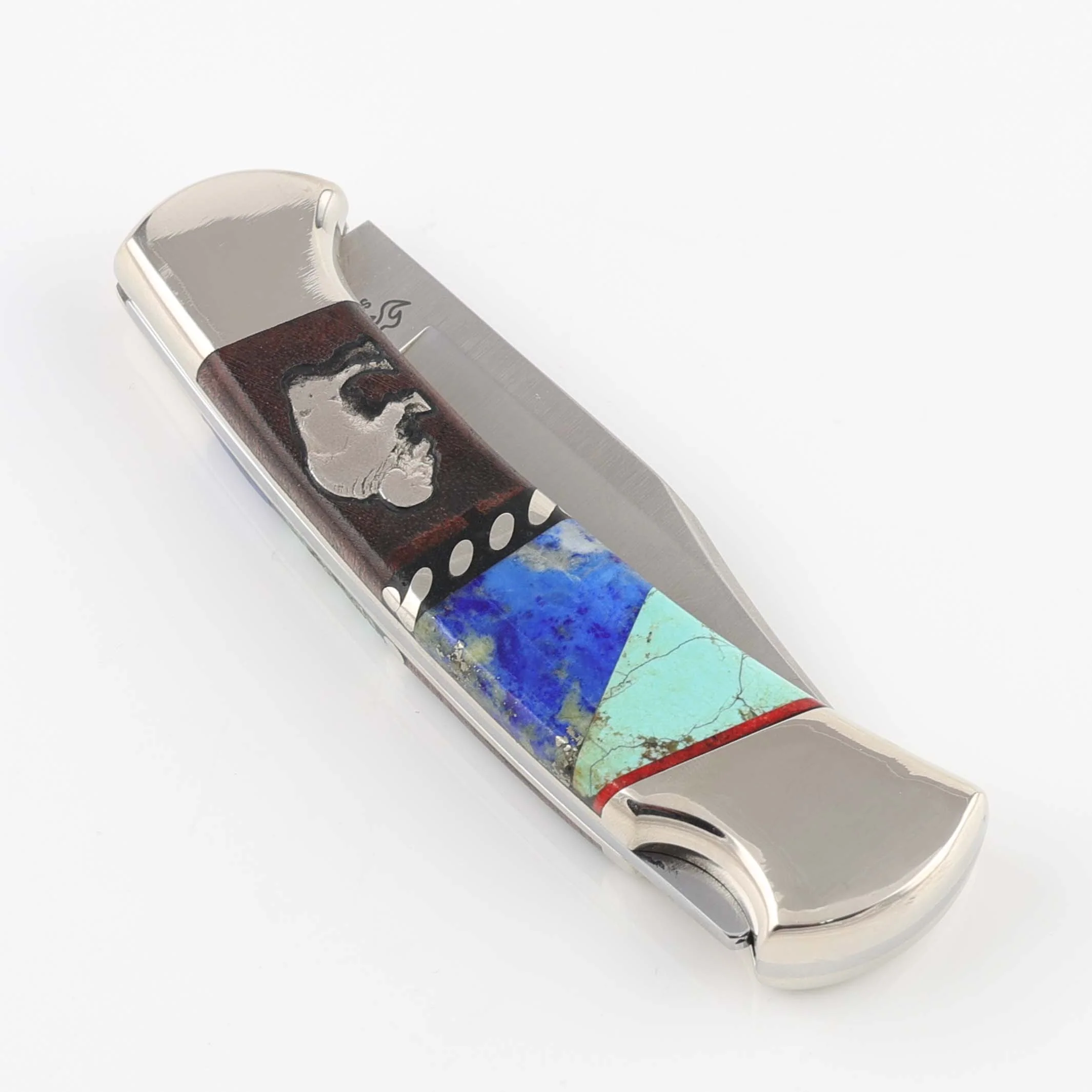 Inlaid Buck Knife - Image 3