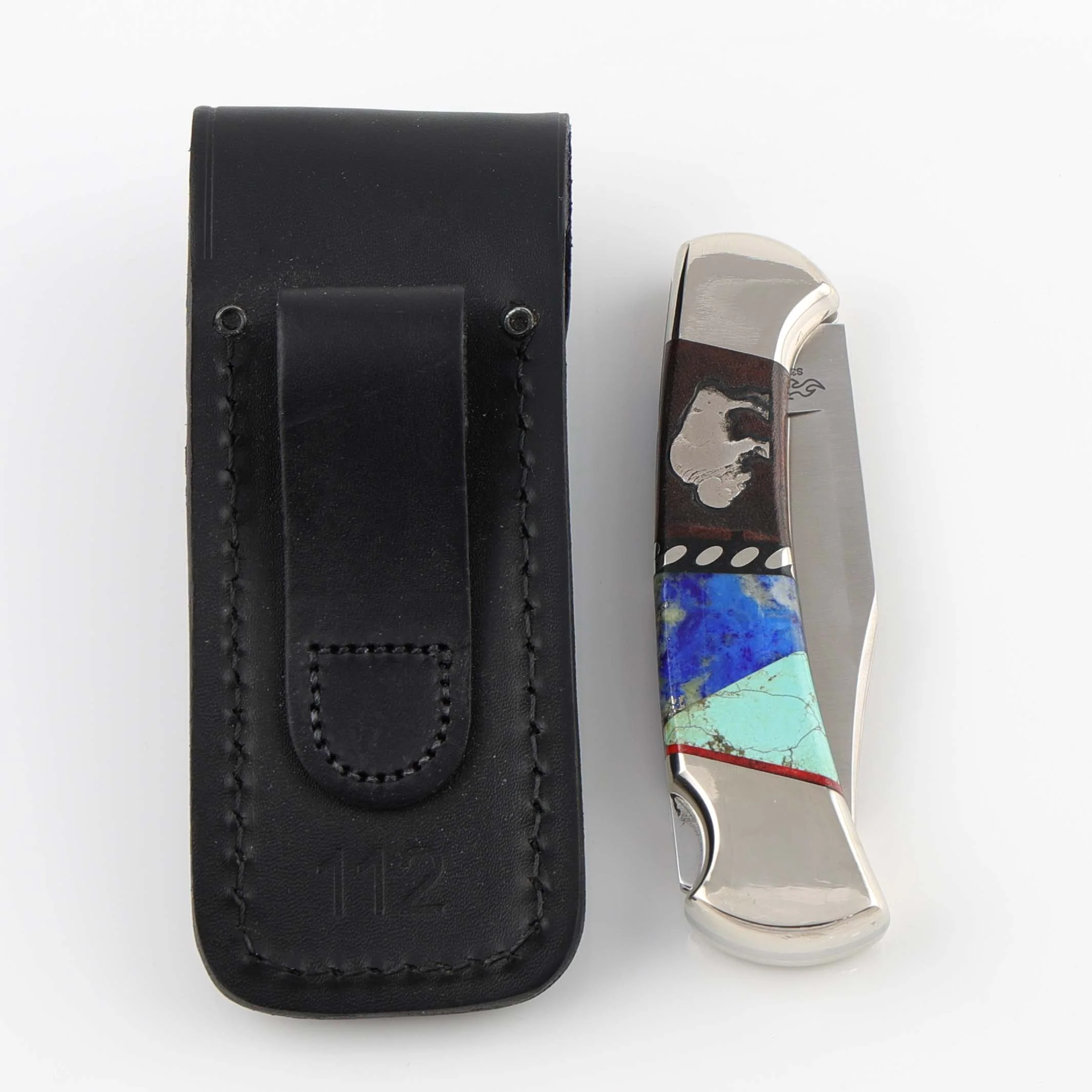 Inlaid Buck Knife - Image 5