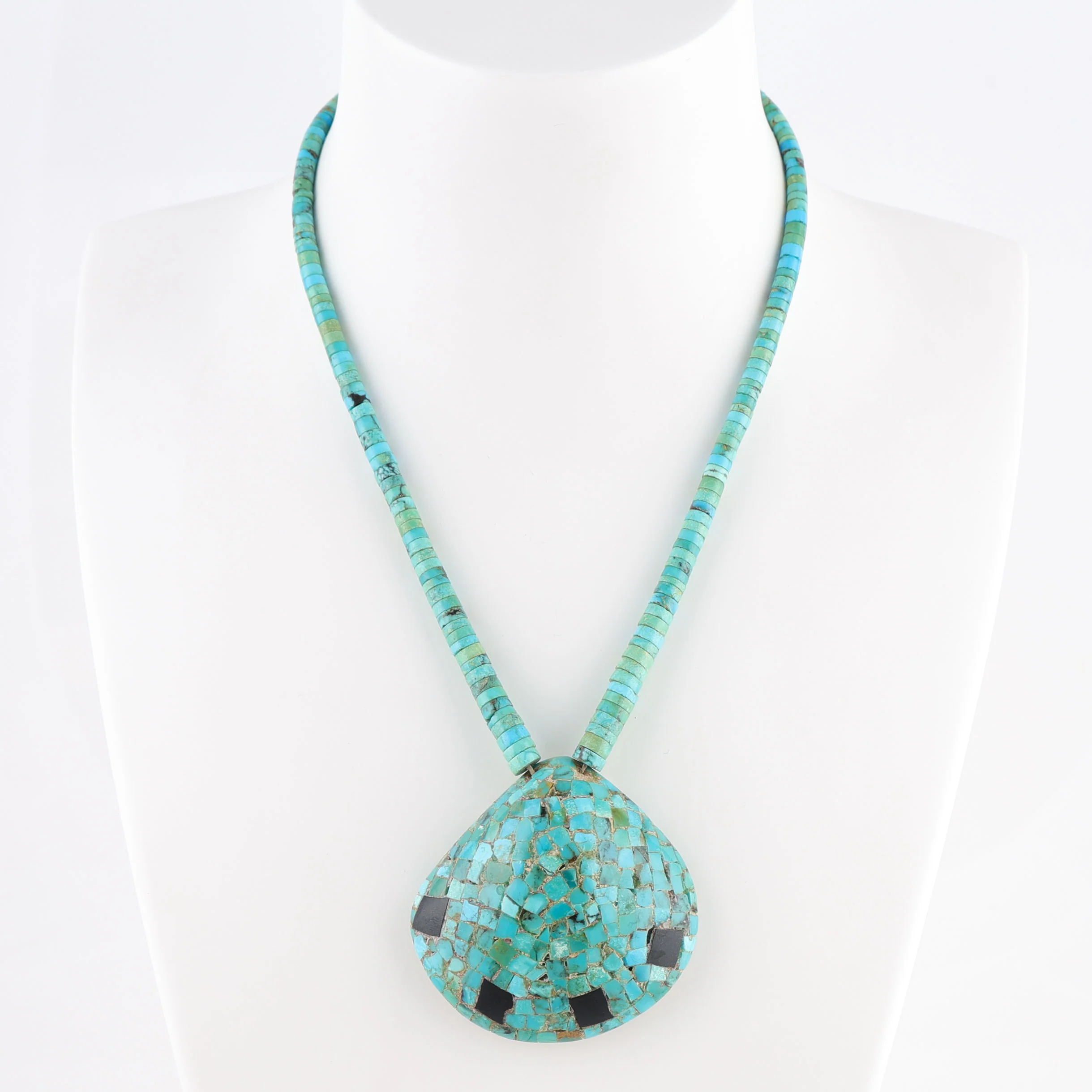 Inlaid Shell Necklace
