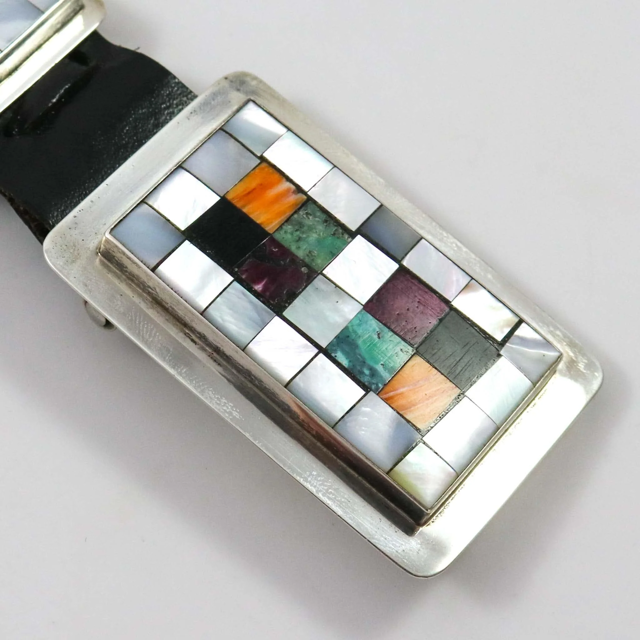 Inlay Concha Belt - Image 3