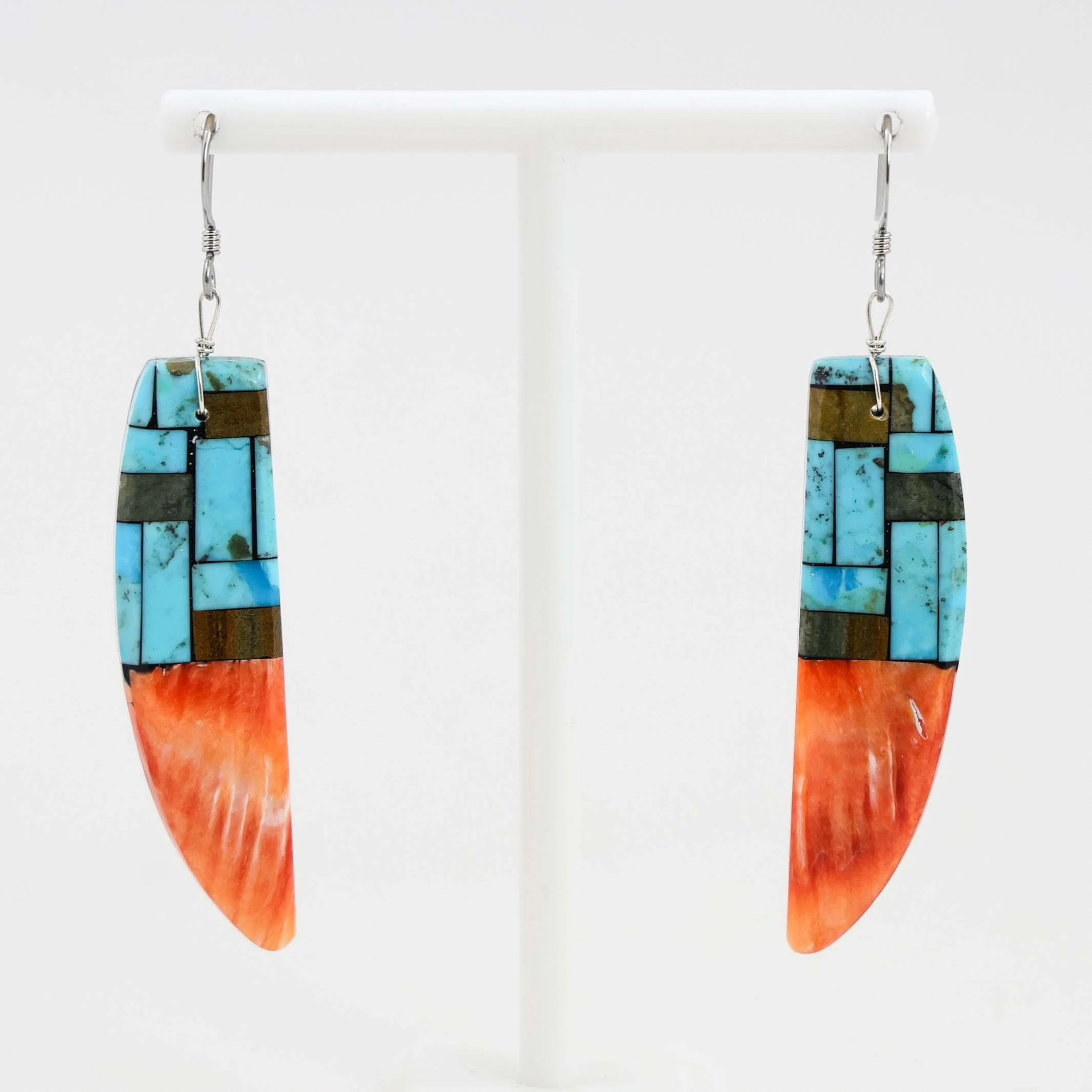 Inlay Earrings
