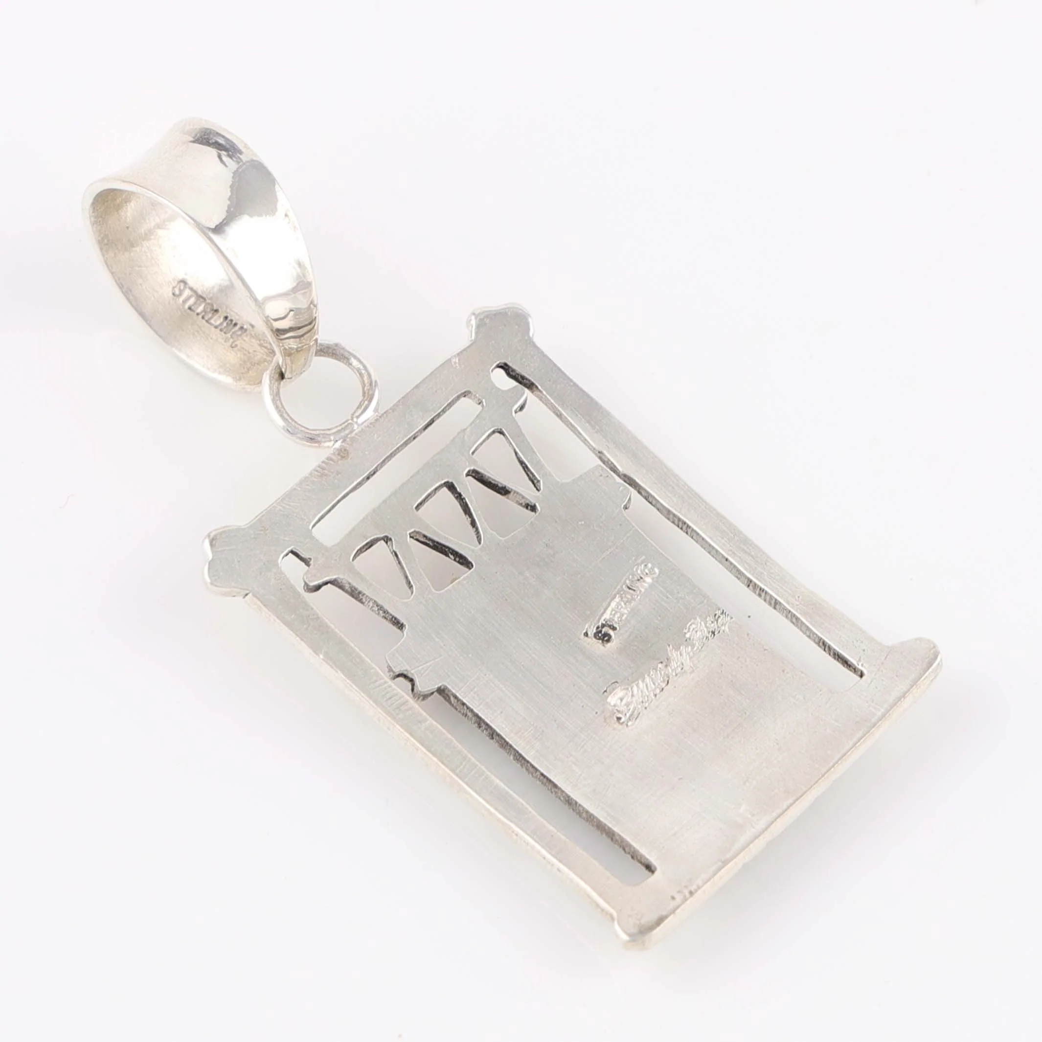 Inlay Loom Pendant - Image 3