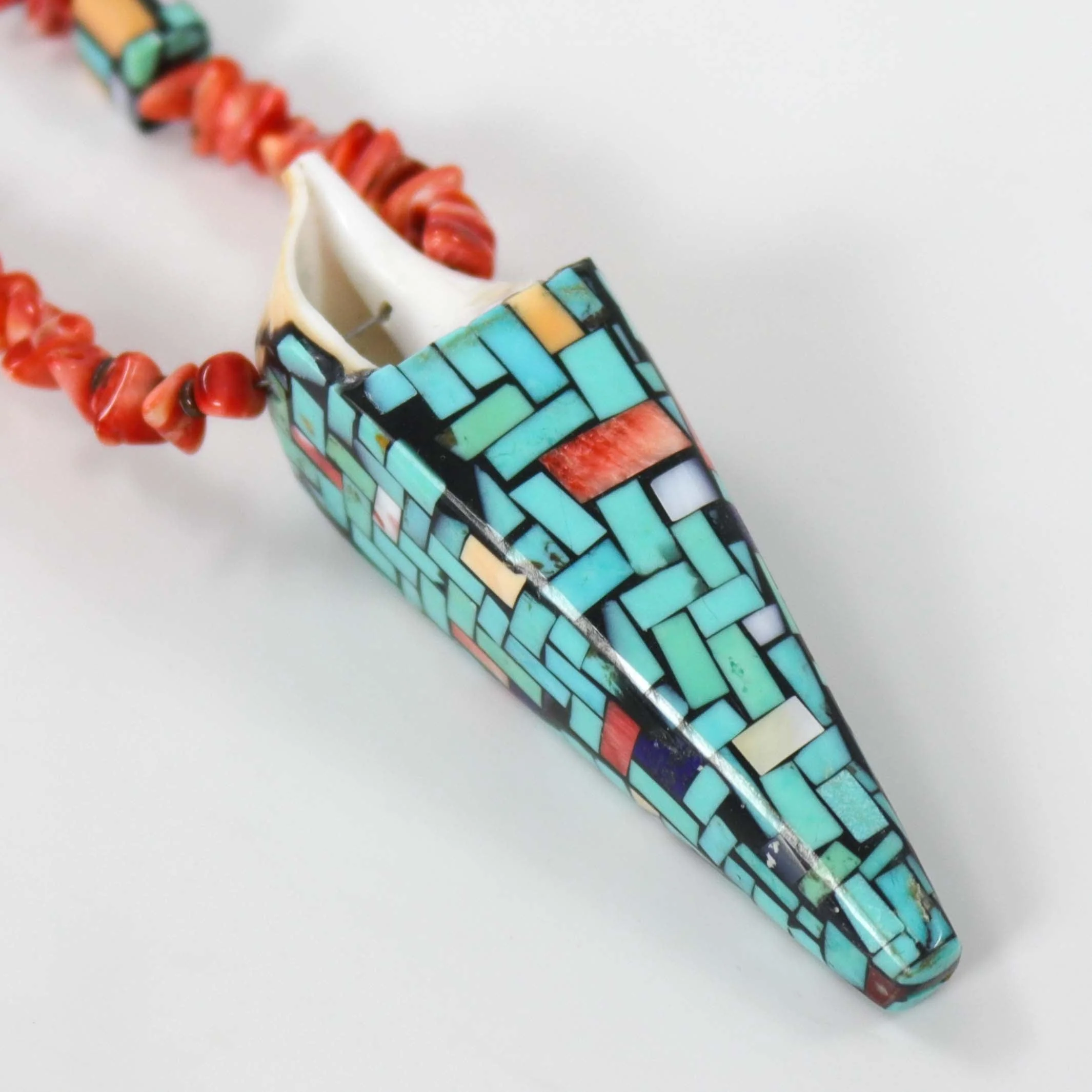 Inlay Shell Necklace - Image 6